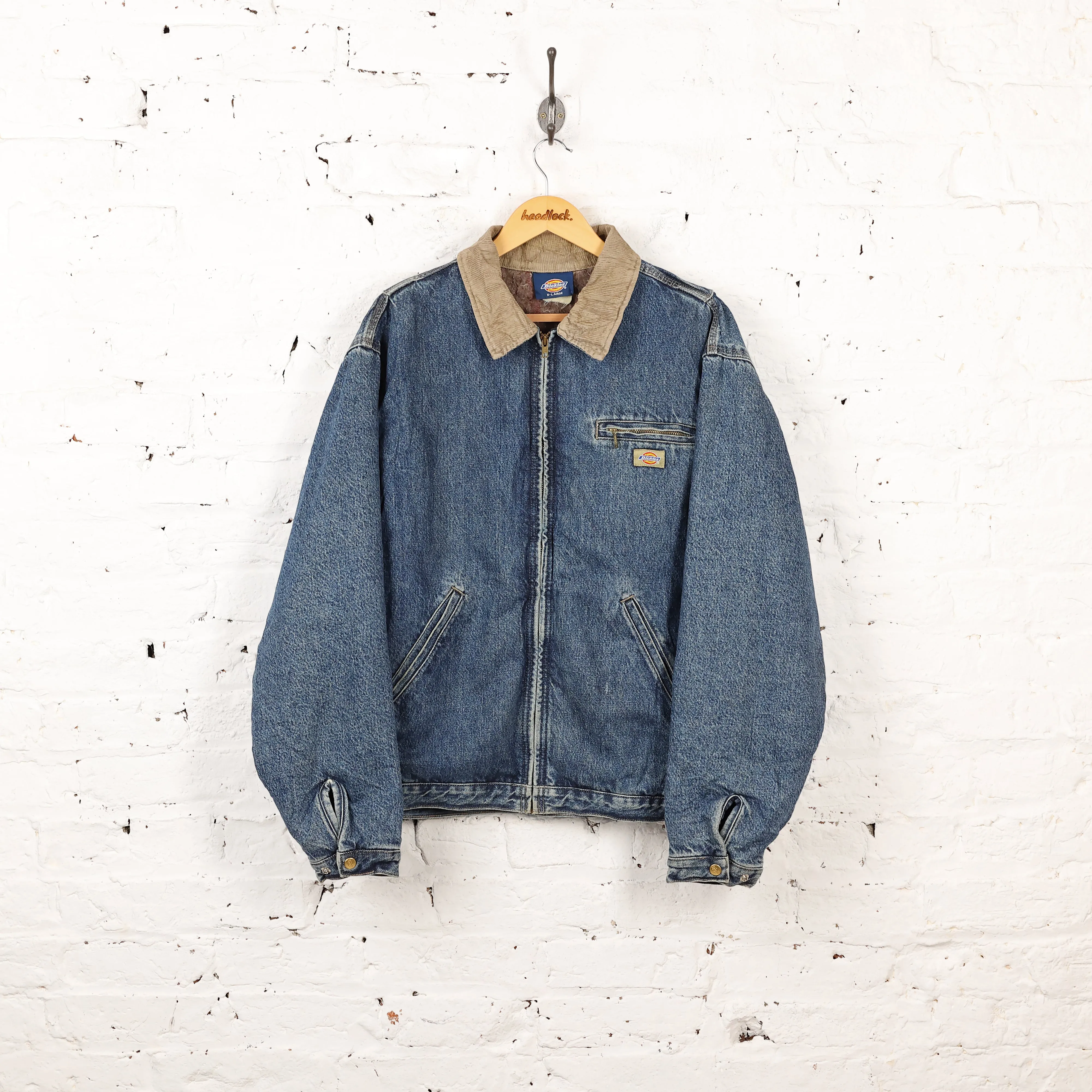 Dickies Denim Trucker Work Jacket - Blue - XL