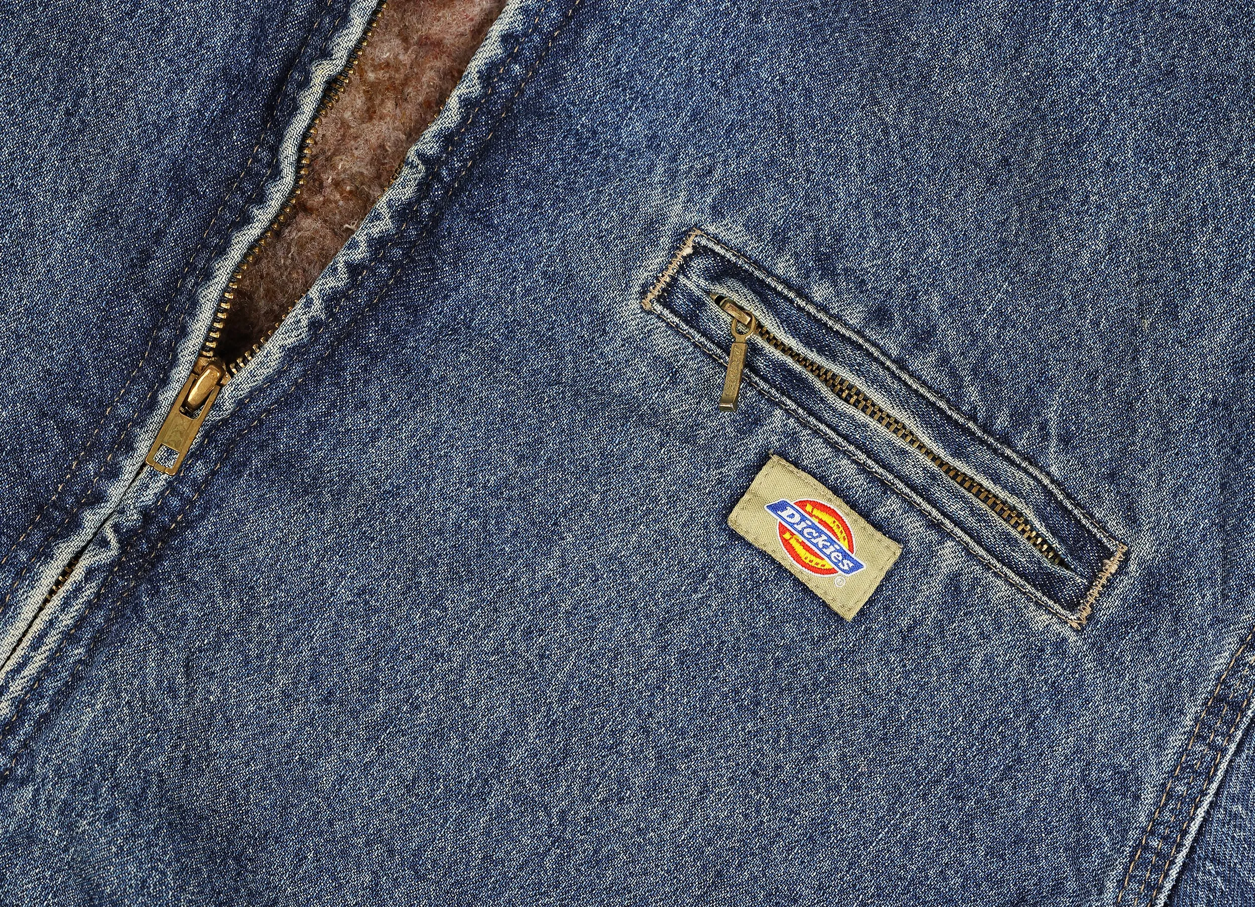 Dickies Denim Trucker Work Jacket - Blue - XL