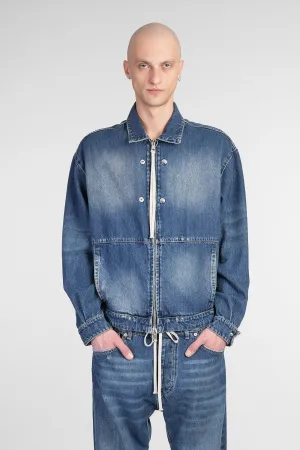 Driver Denim Jackets in blue denim