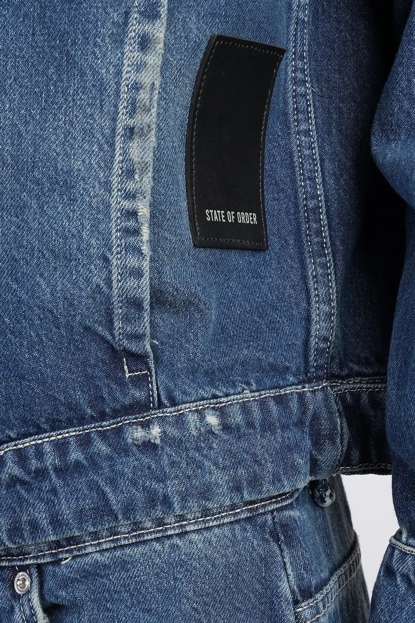 Driver Denim Jackets in blue denim