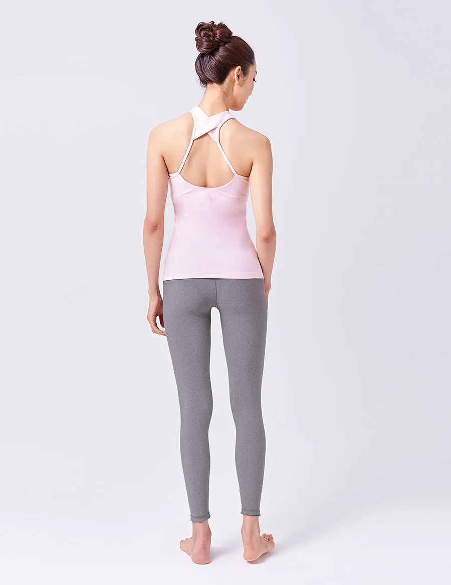 easyoga LA-VEDA Ethereal Fovea Tank - R04 Peach
