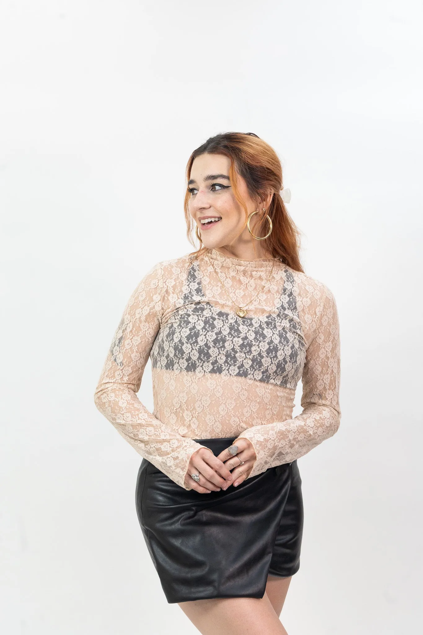 Emory Park Moto Mini Skirt - Black
