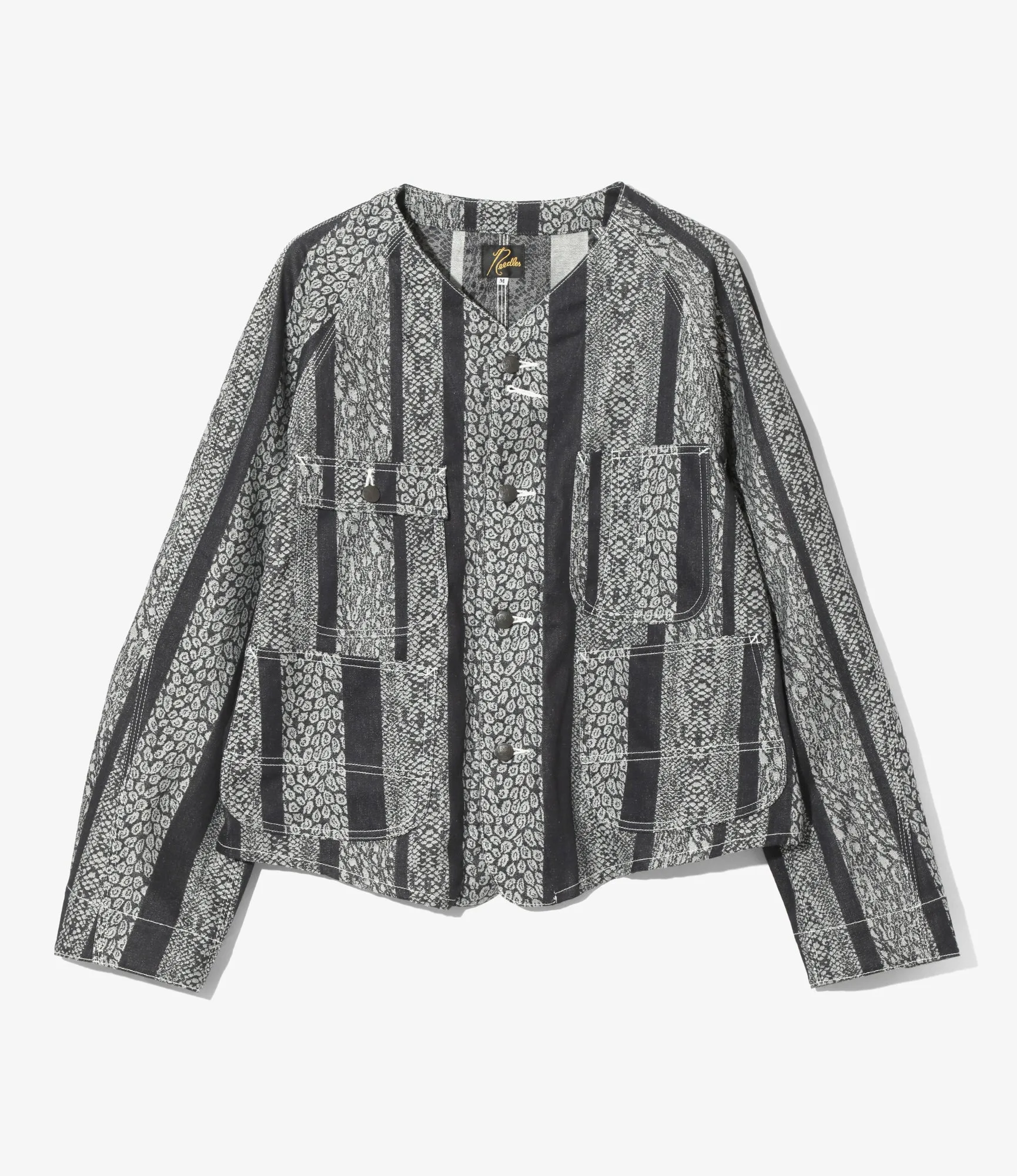 Engineer Jacket - 10oz Denim / Python Jacquard