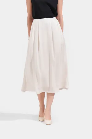 Flared Midi Skirt