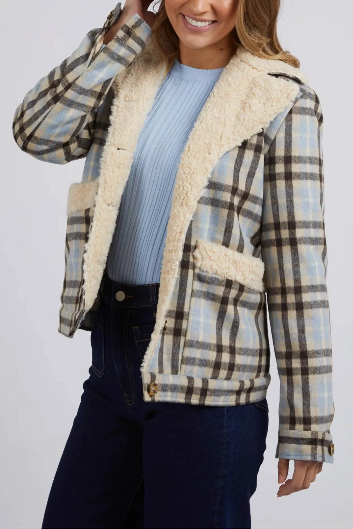 Foxwood Demi Check Jacket