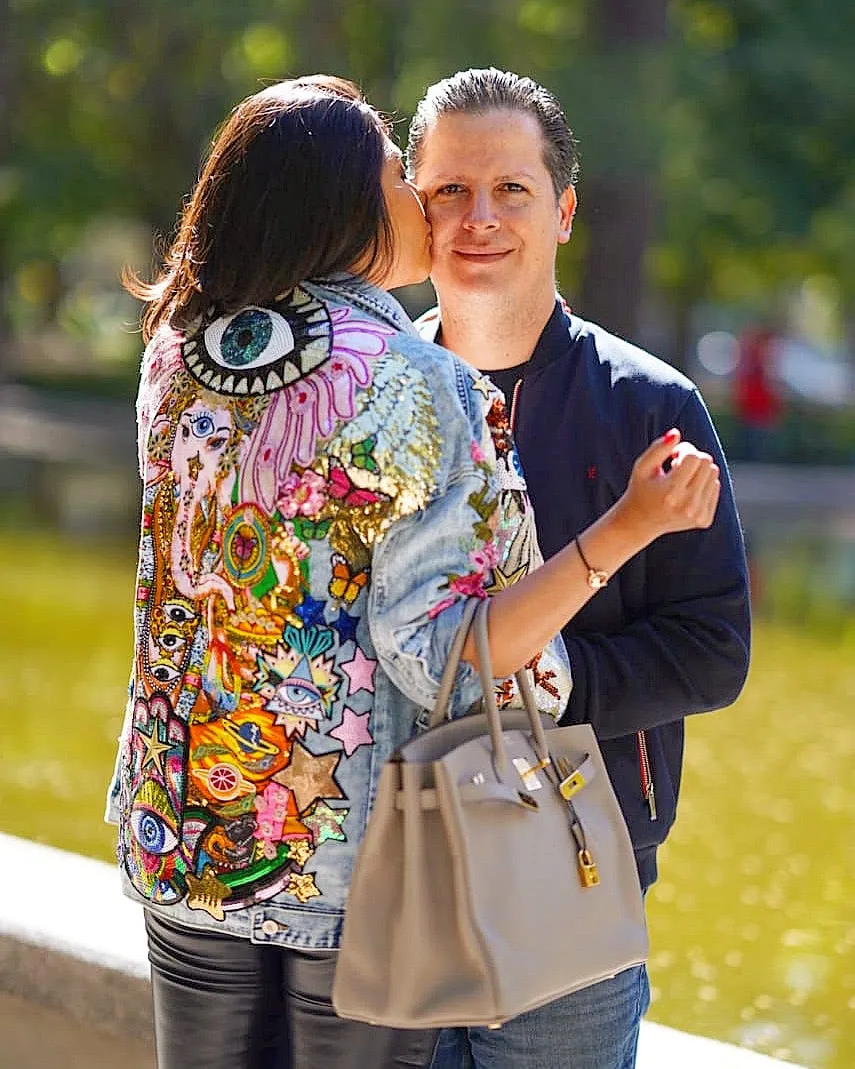 Ganesh Dreaming Pink Jacket