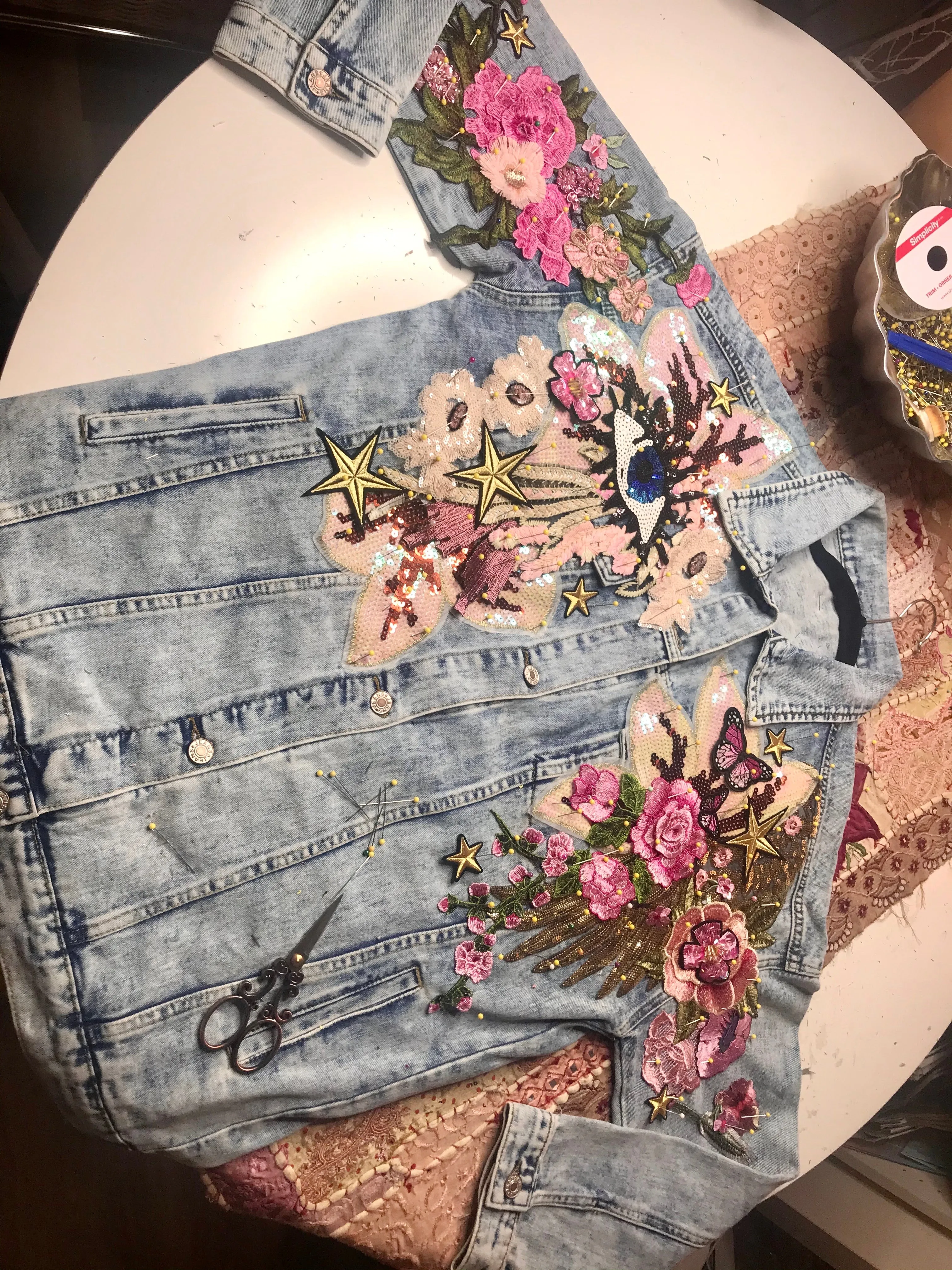 Ganesh Dreaming Pink Jacket