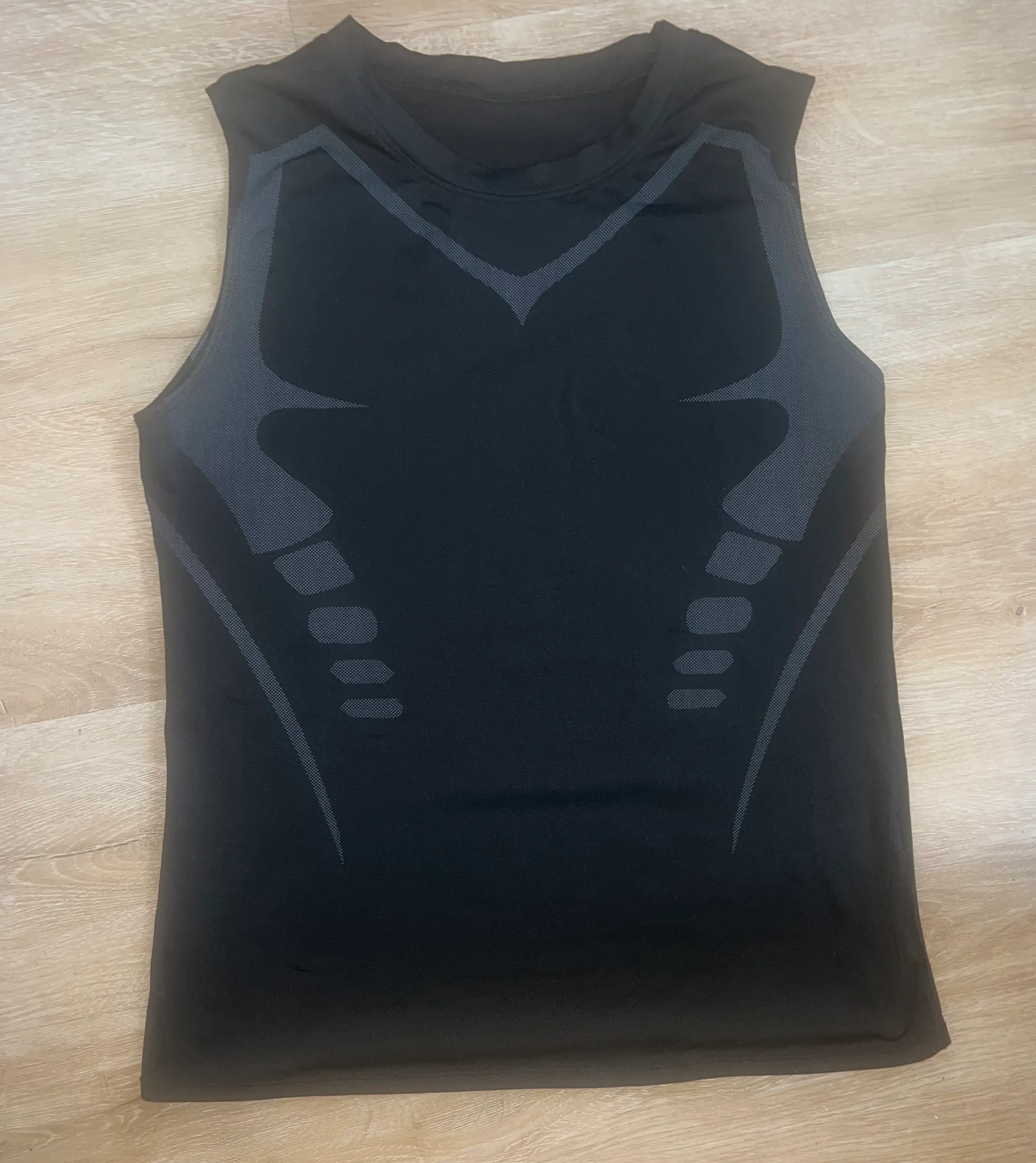 Gently Used Black Graphic Tank Top – Size Large