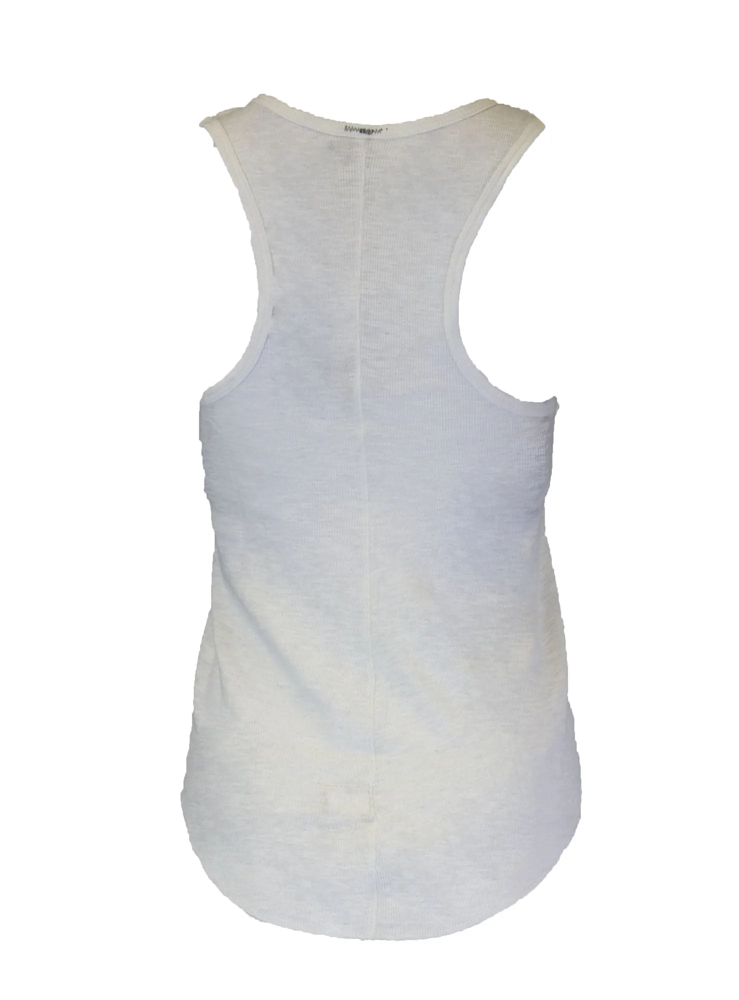 Grey State Women's Josie Rib Tank White