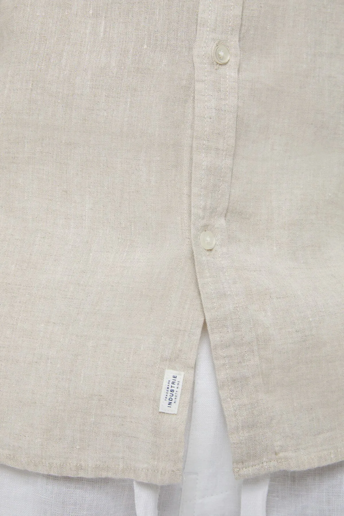 Industrie The Tennyson Linen Short Sleeve Shirt