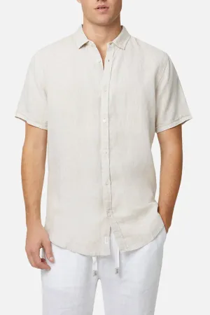 Industrie The Tennyson Linen Short Sleeve Shirt