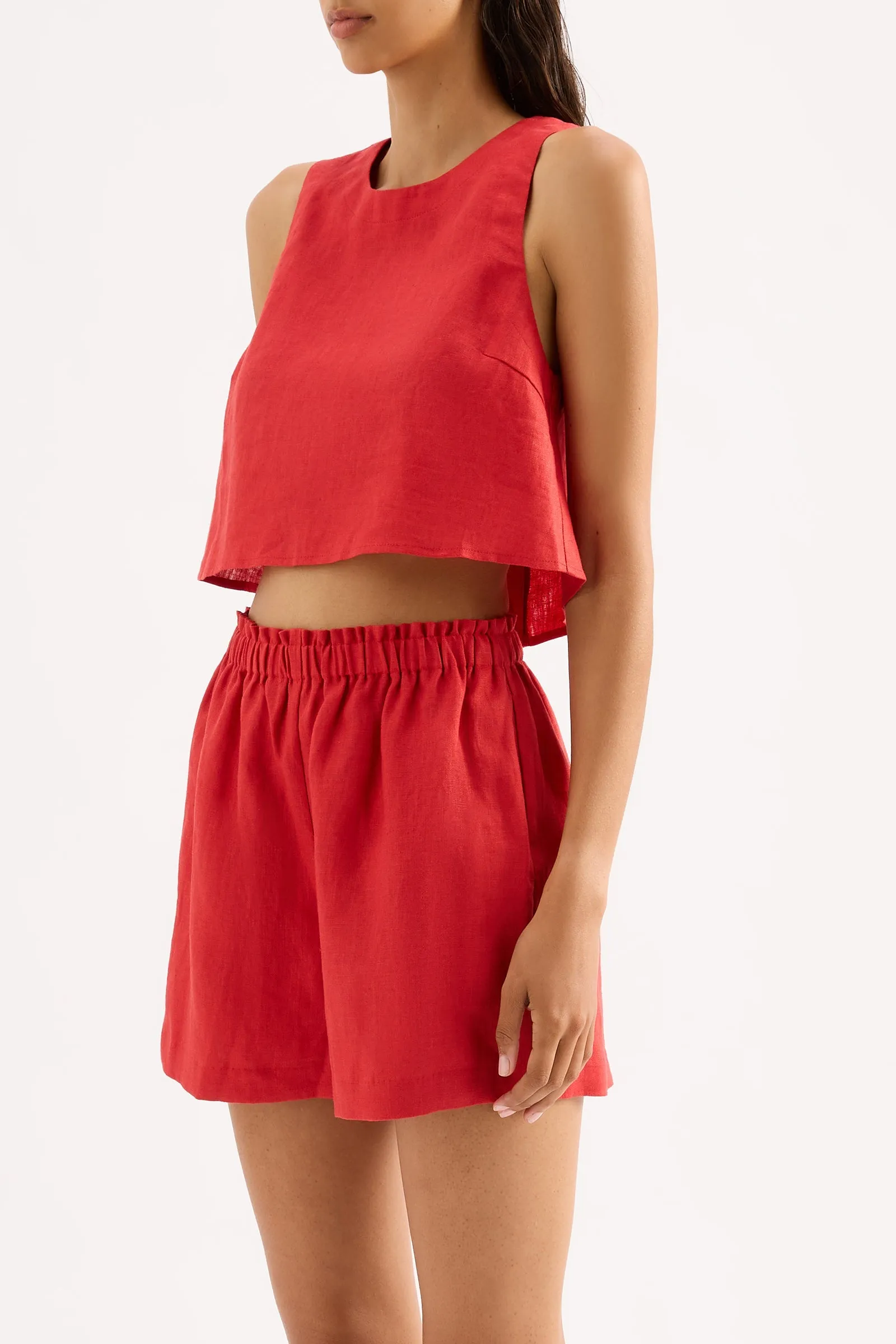 INGRID LINEN TOP