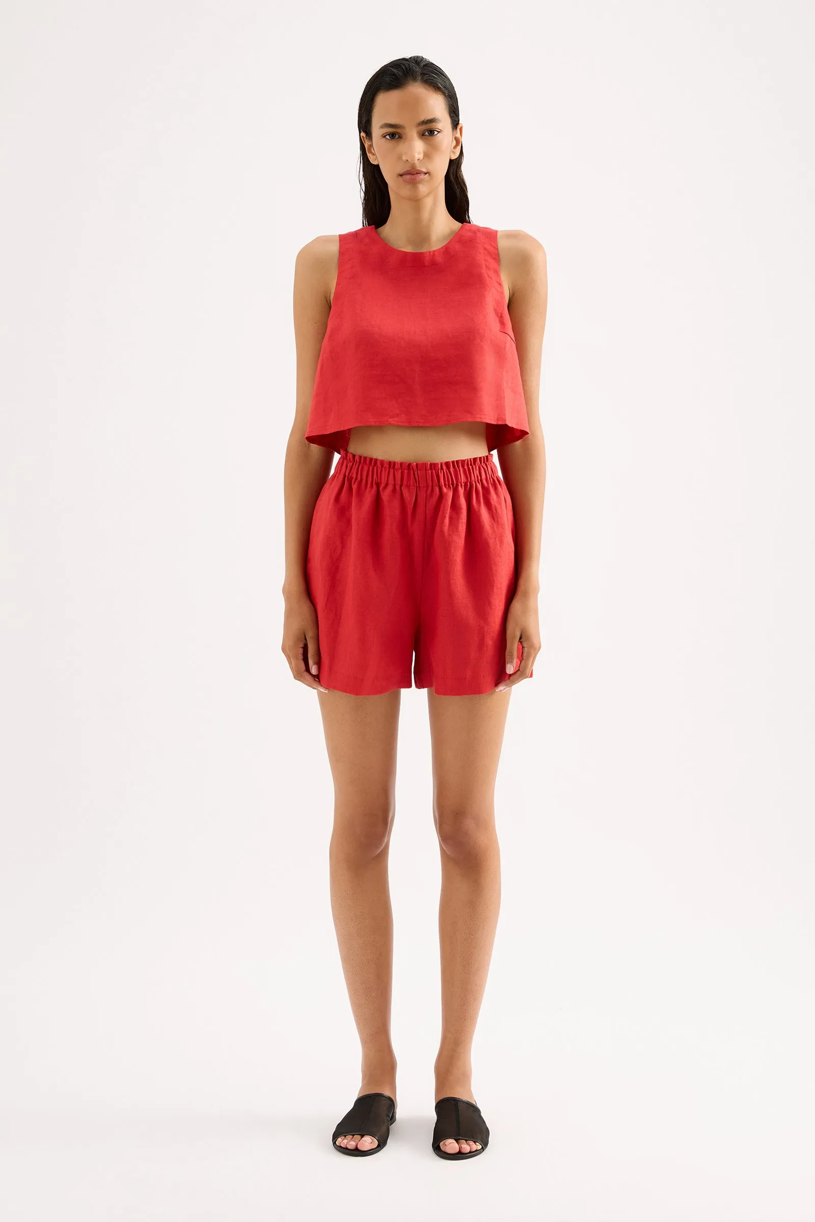 INGRID LINEN TOP