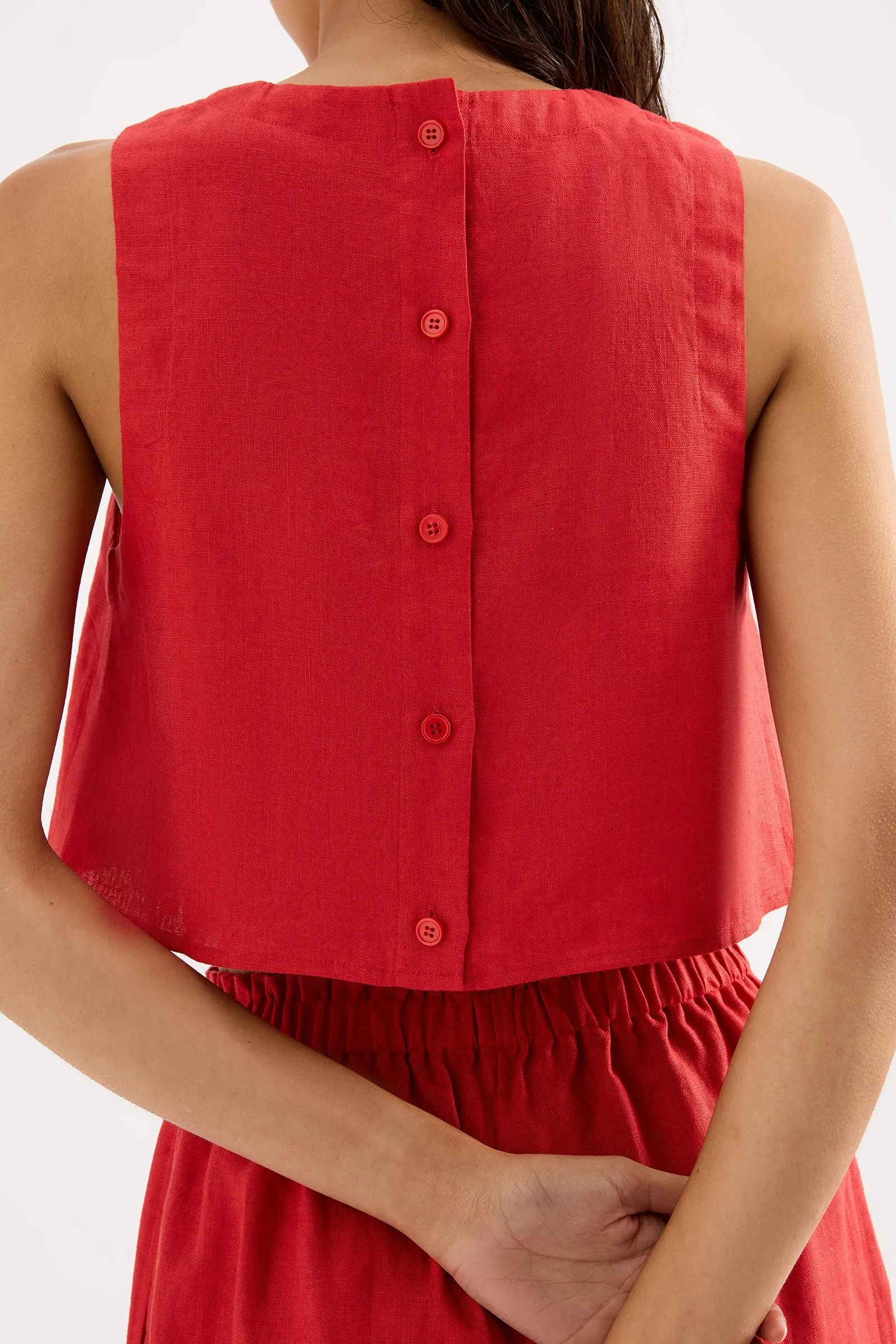 INGRID LINEN TOP