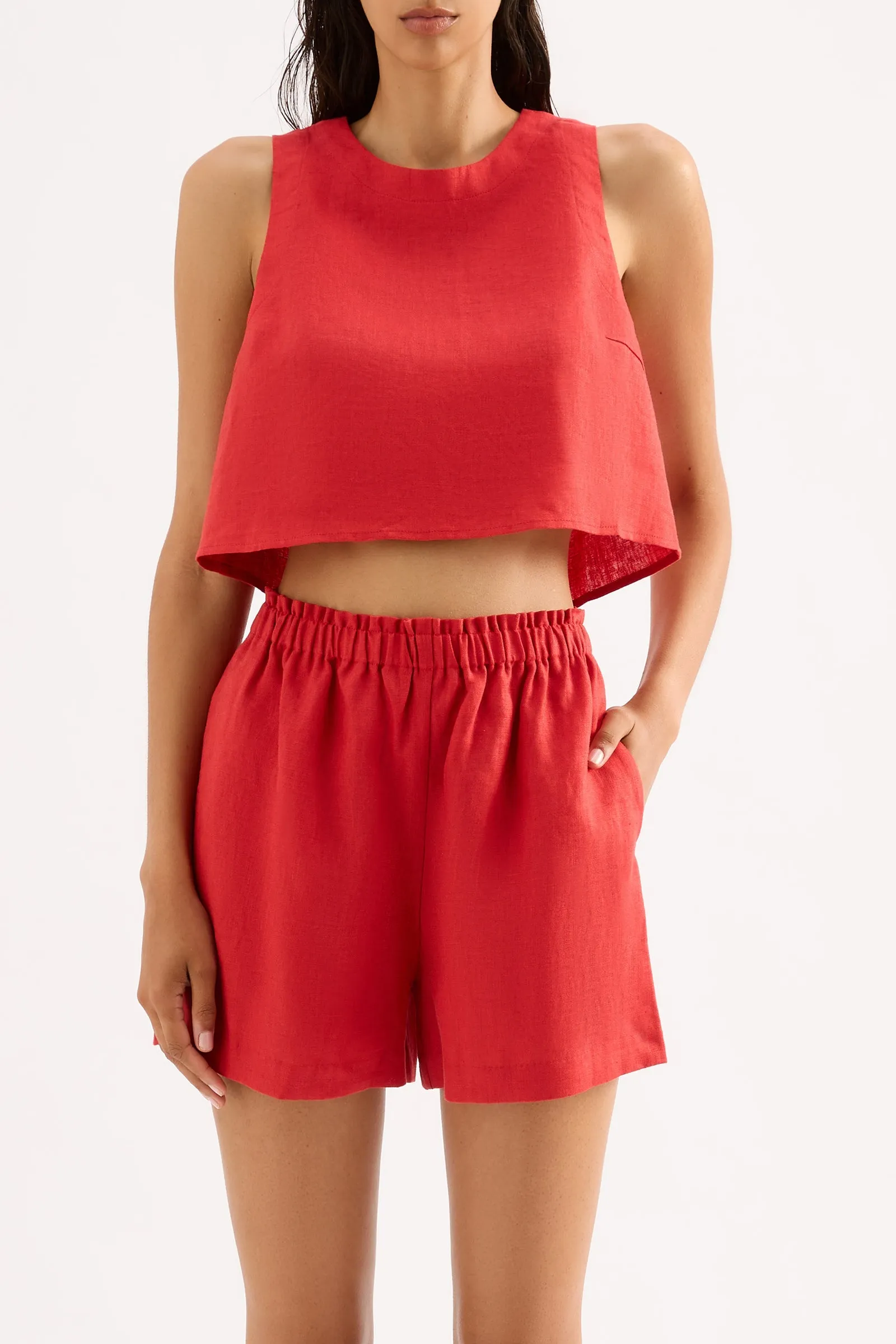 INGRID LINEN TOP