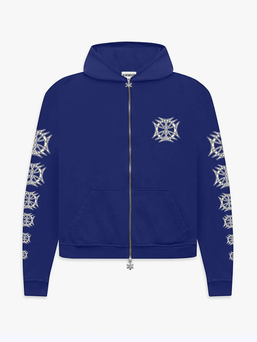 IRON TRIBE ZIP HOODIE