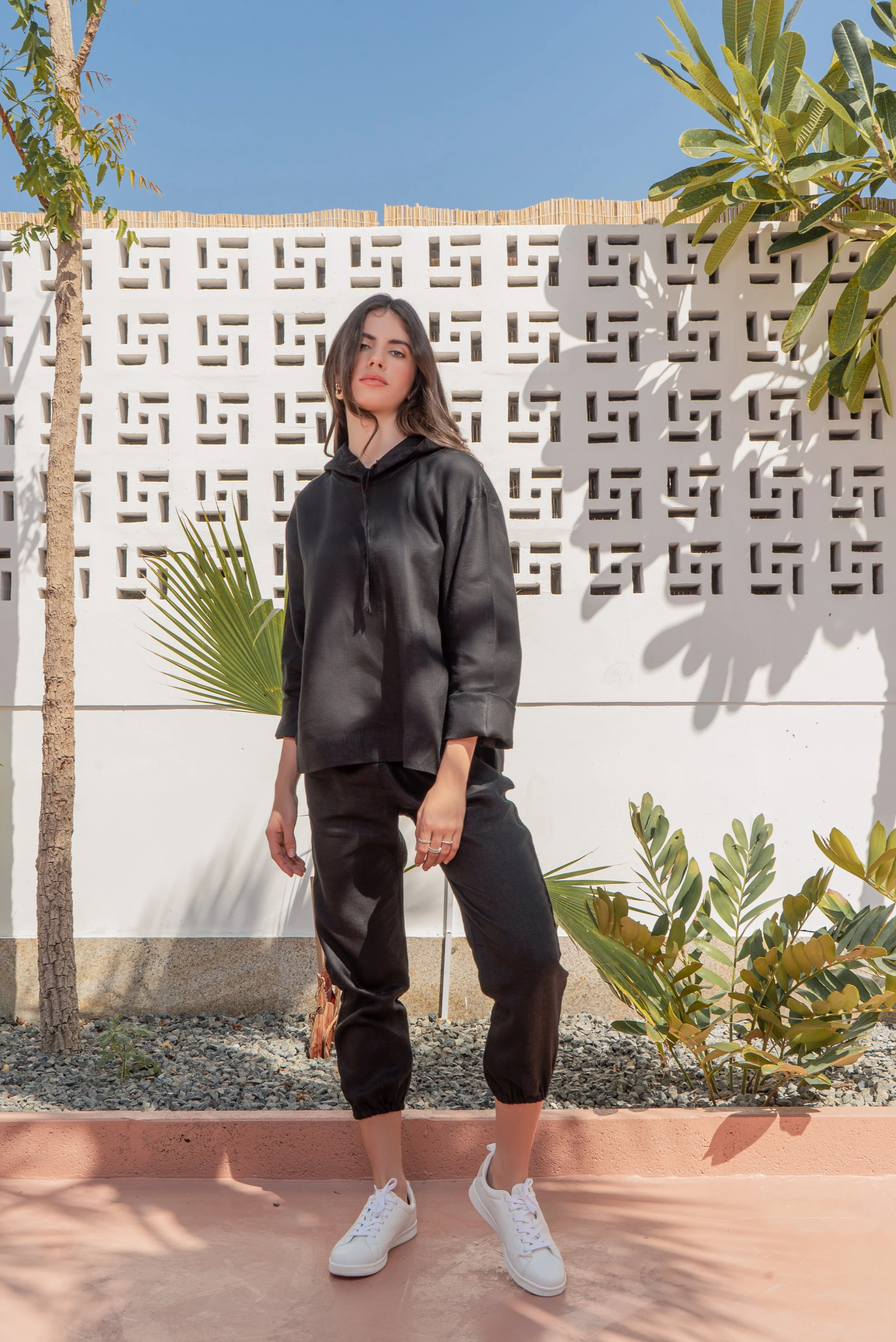 IZA TWO PIECE LINEN SET