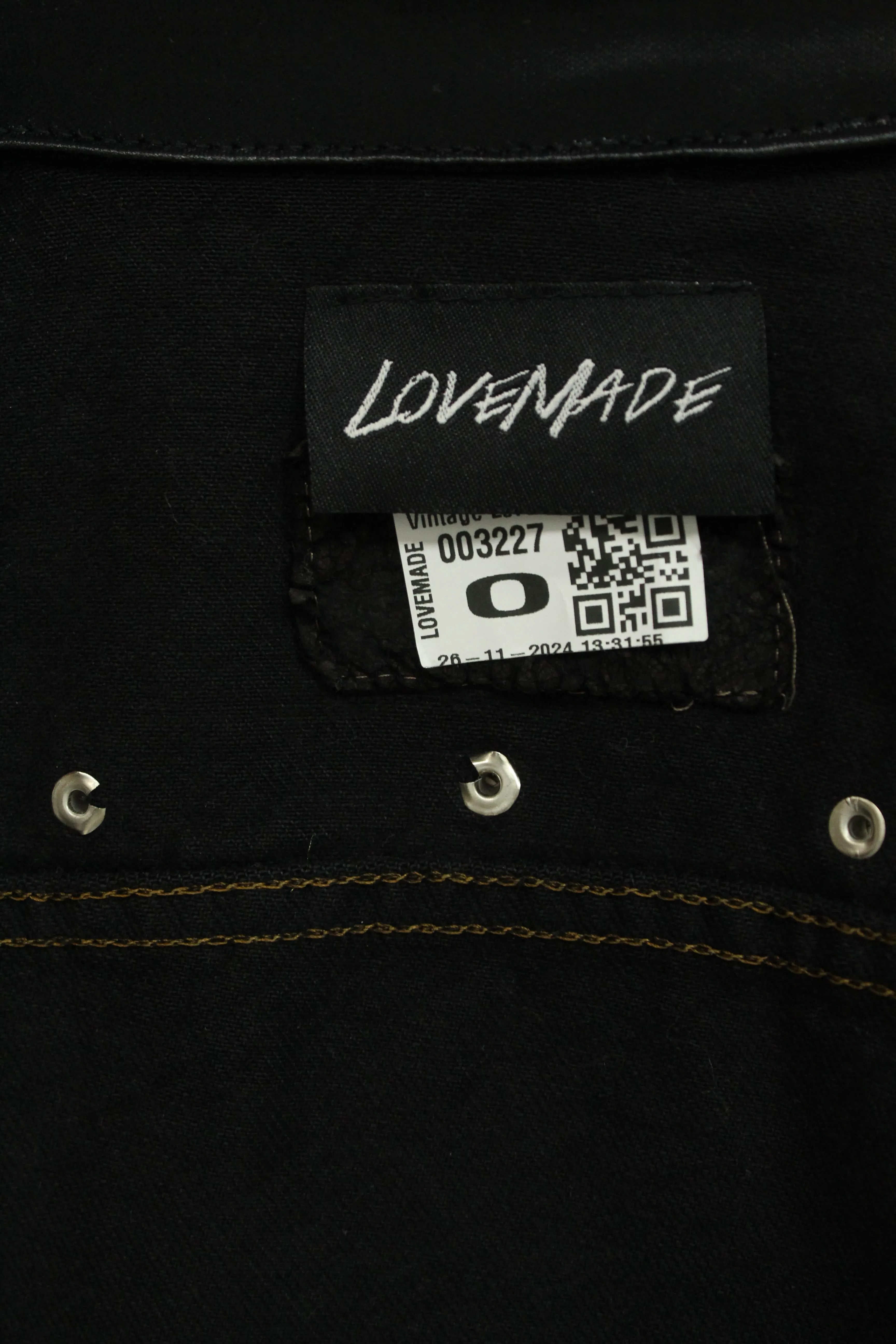 Jacket Negro Lovemade Talla TU