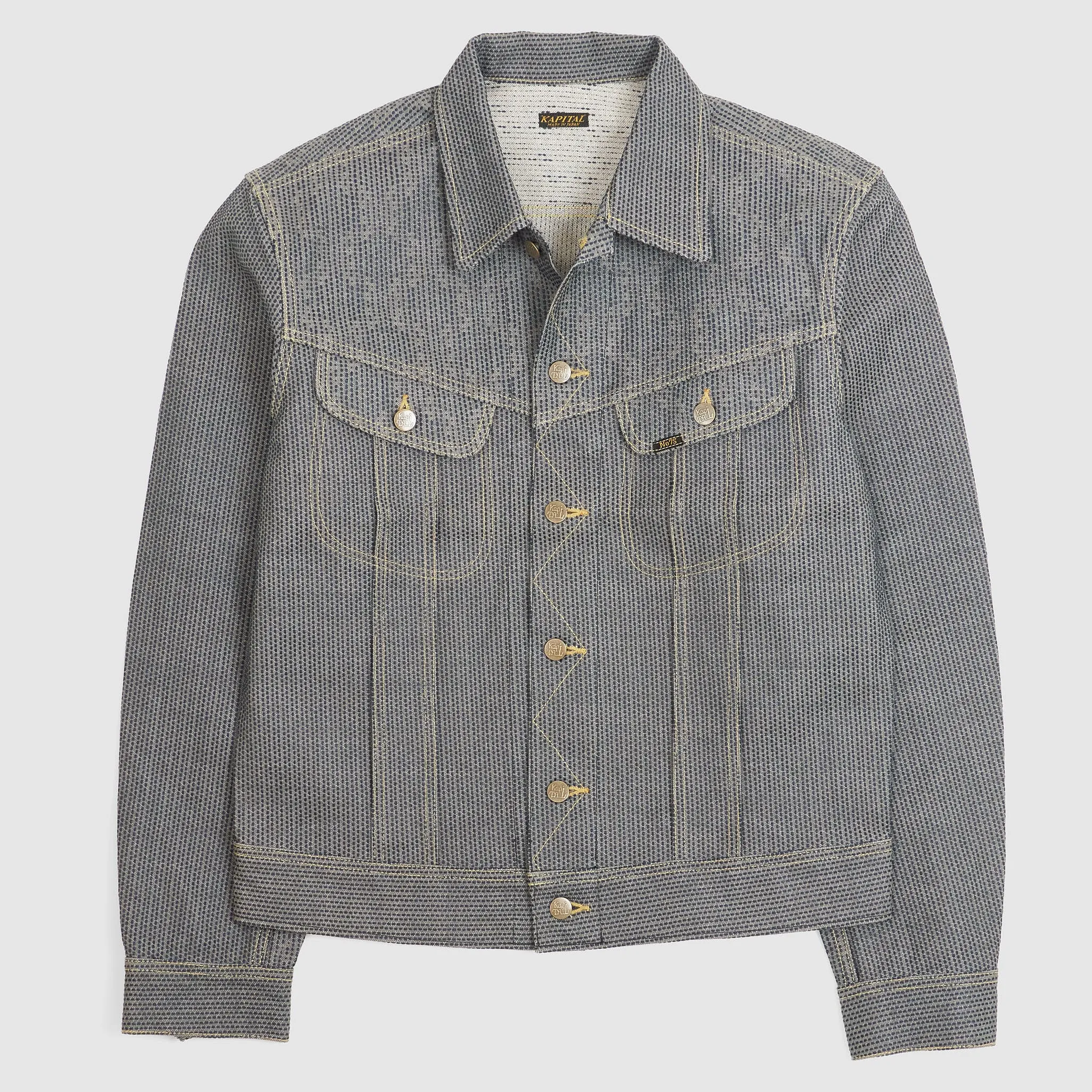 Kapital Century Denim Trucker Jacket No. 7 S