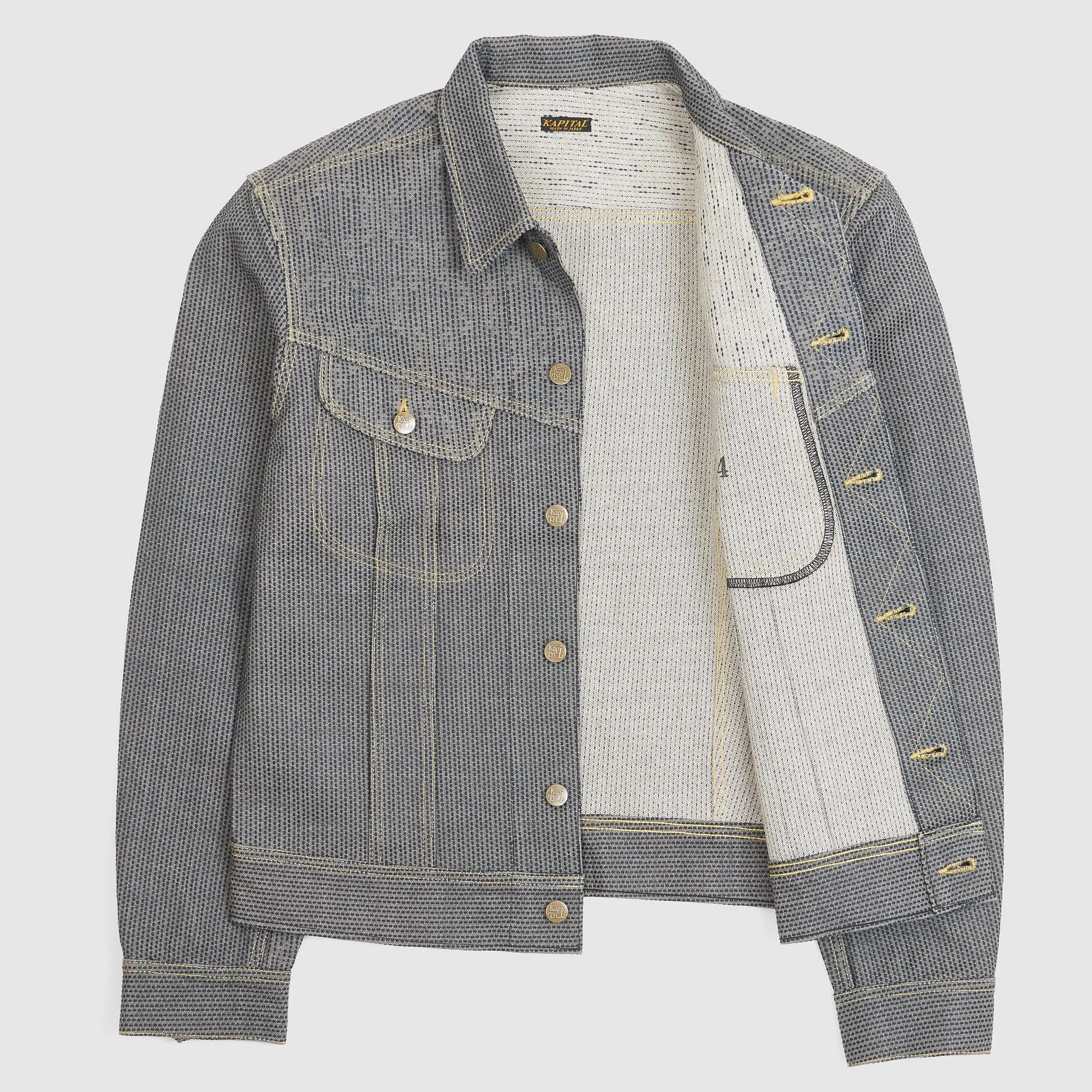 Kapital Century Denim Trucker Jacket No. 7 S