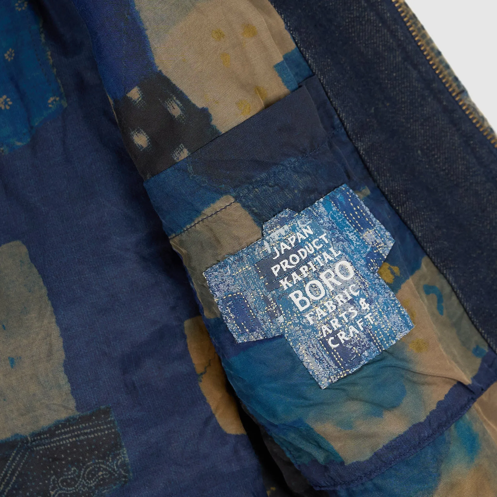 Kapital Distressed Patchwork Boro Work Jacket