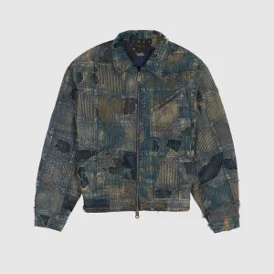 Kapital Distressed Patchwork Boro Work Jacket