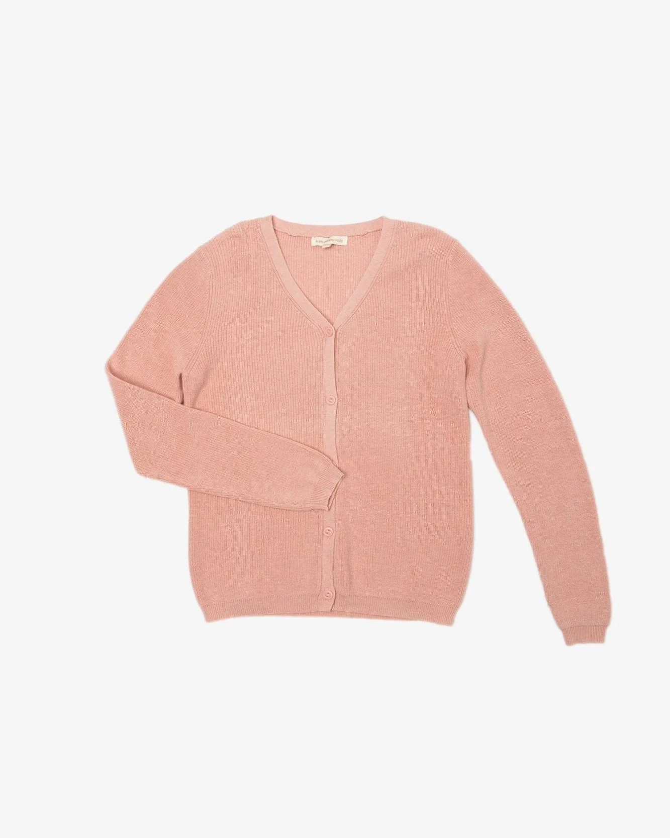 KNITTED CREWNECK CARDIGAN