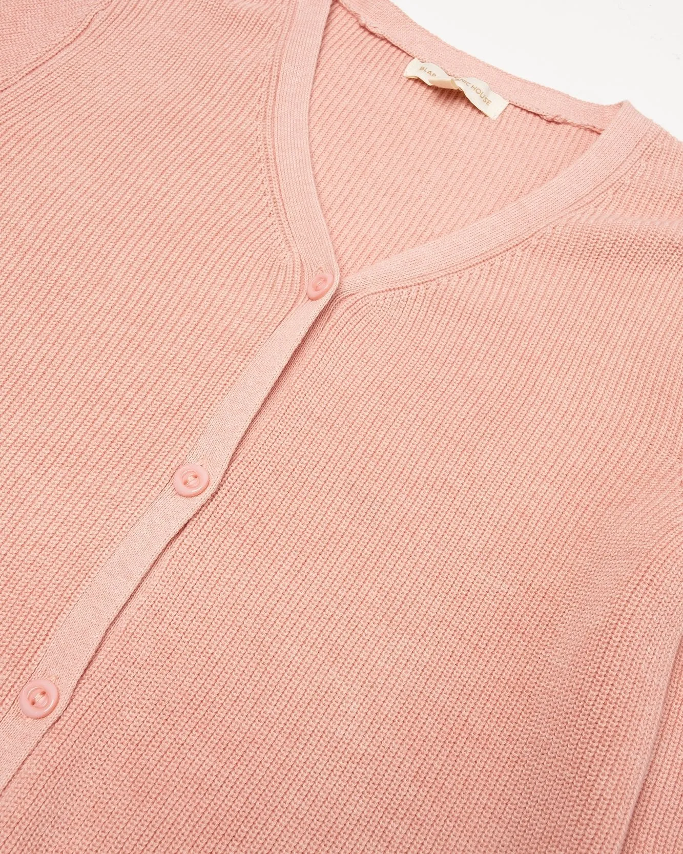 KNITTED CREWNECK CARDIGAN
