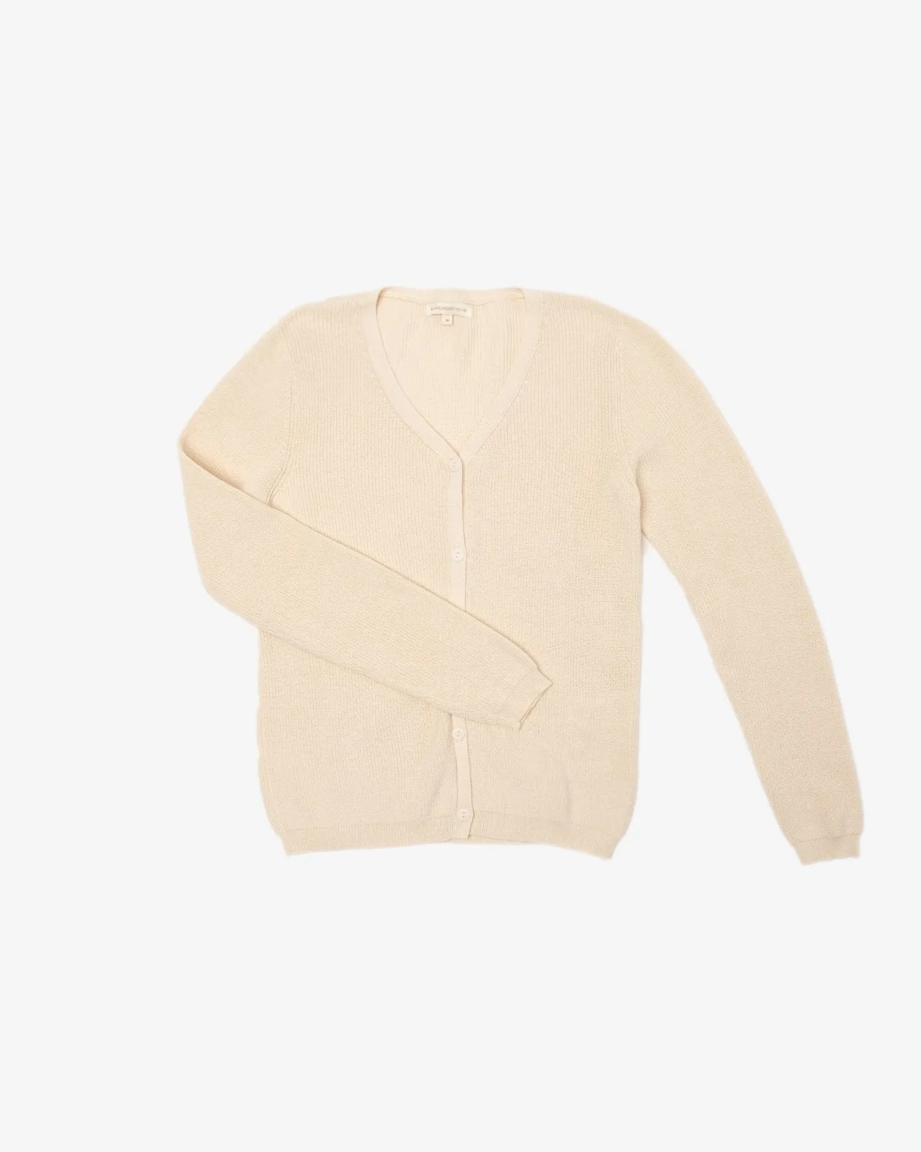 KNITTED CREWNECK CARDIGAN
