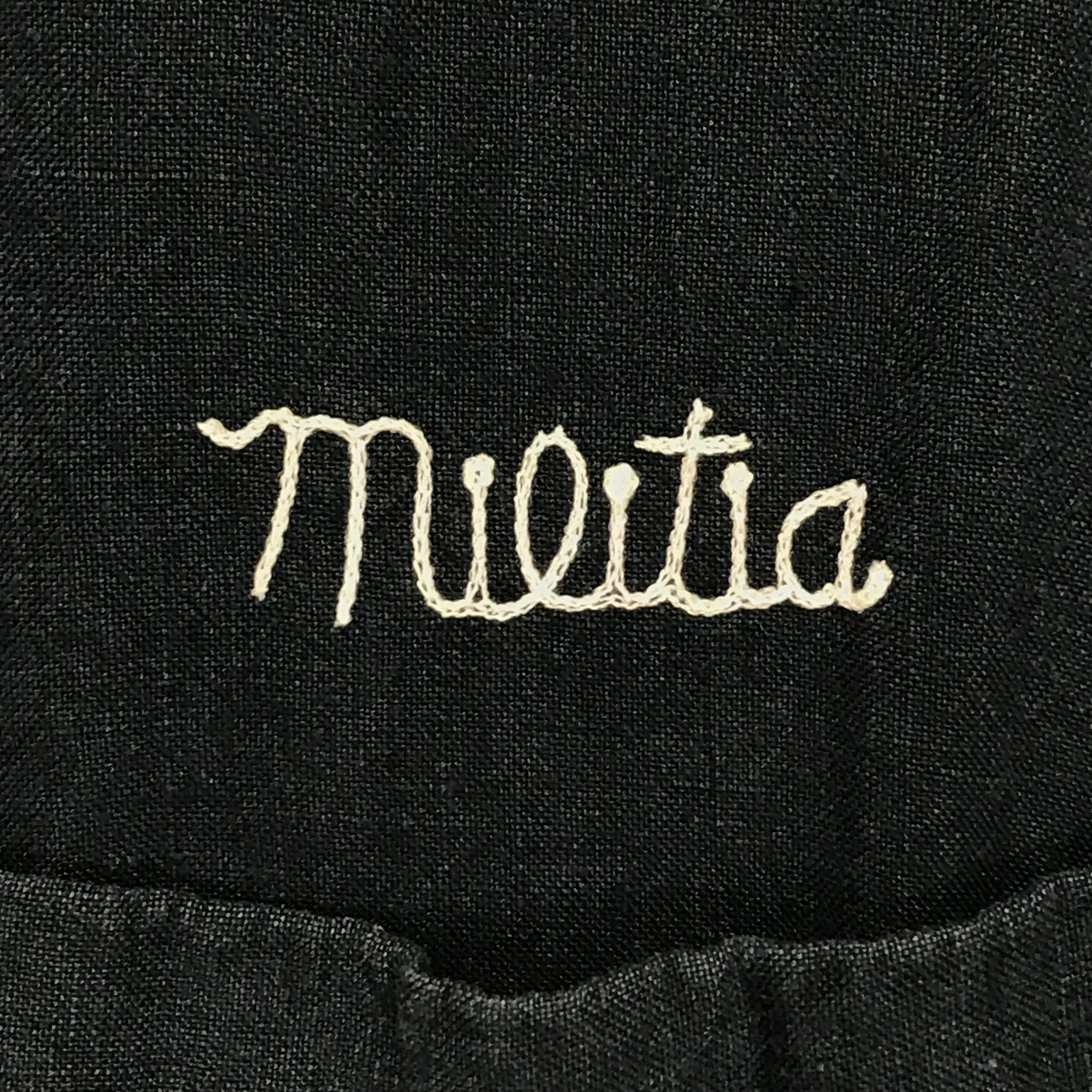 [L] WTaps 12SS Linen Guayabera S/S Shirt Navy