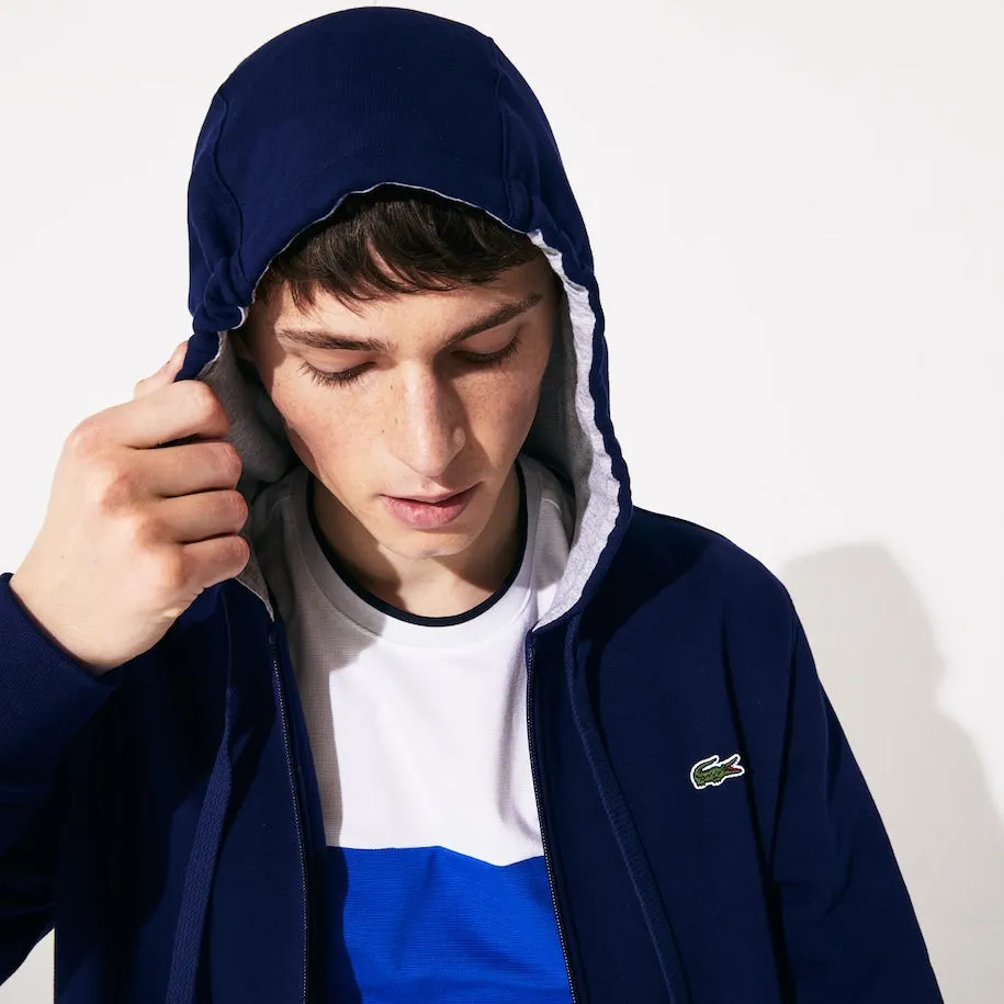 Lacoste Men’s SPORT Full-Zip Fleece Hoodie