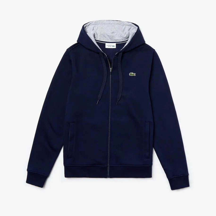 Lacoste Men’s SPORT Full-Zip Fleece Hoodie