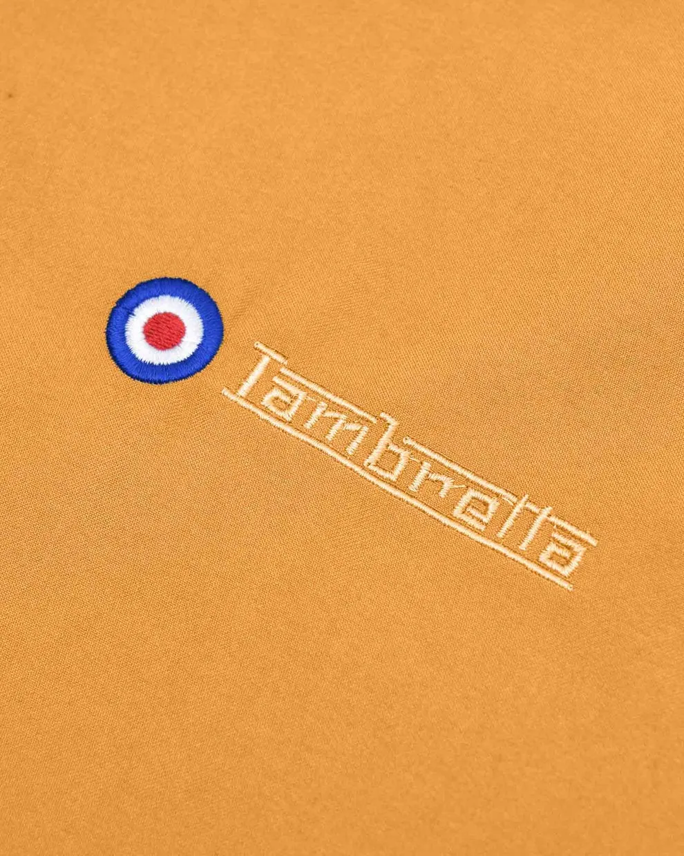 Lambretta Mustard Yellow Showerproof Harrington Jacket