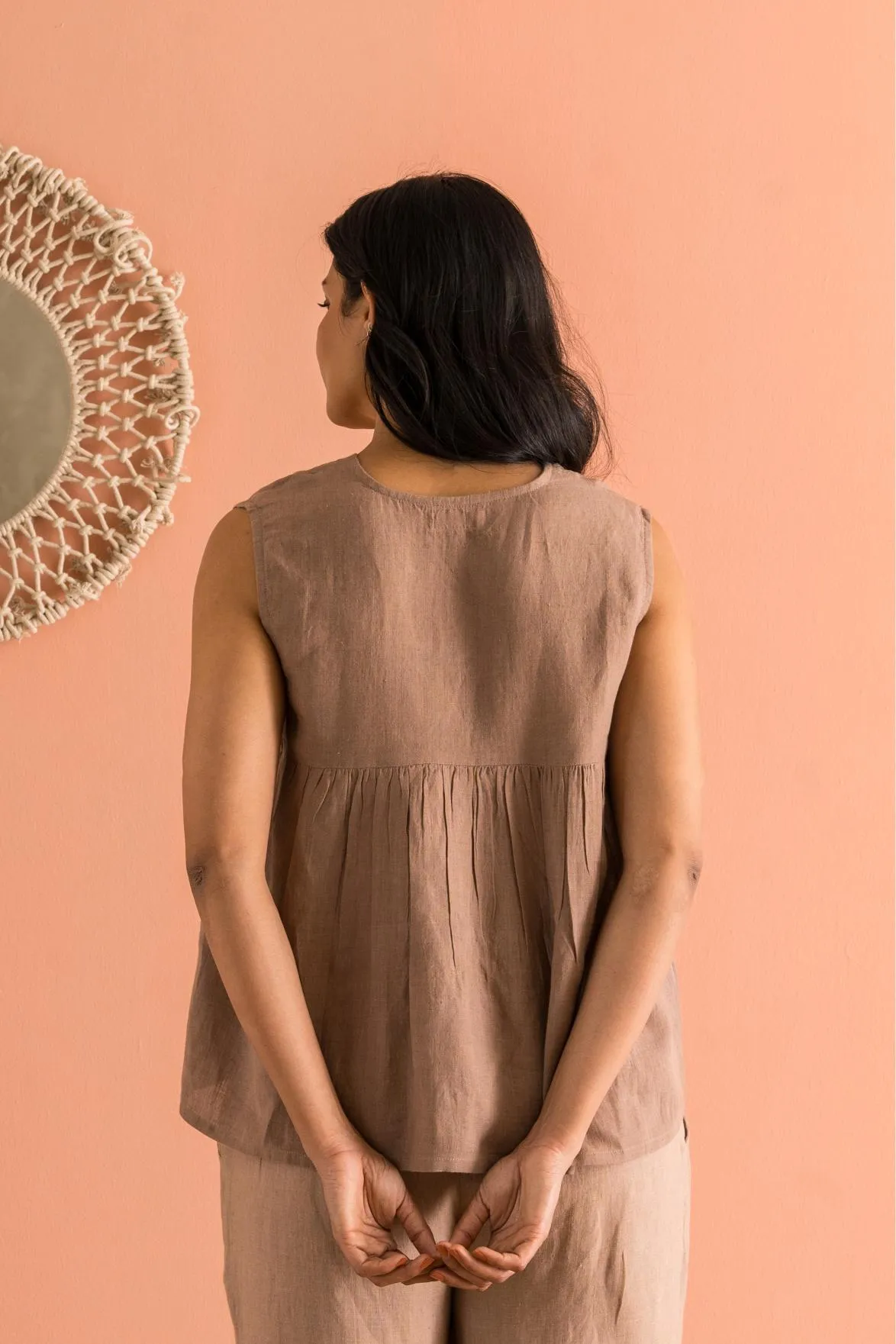 Linen Agnes Top