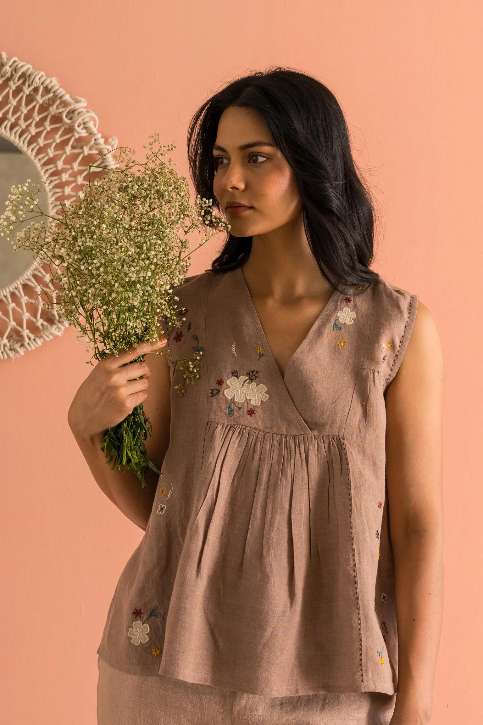 Linen Agnes Top