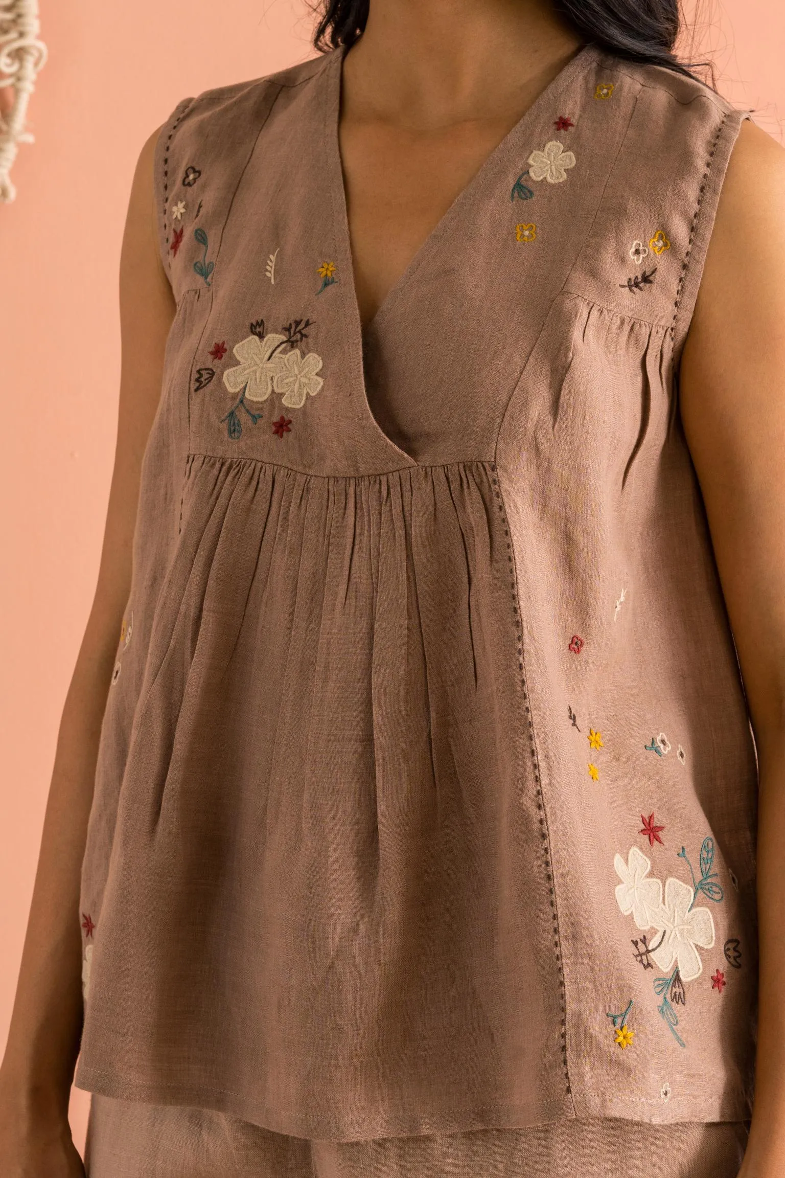 Linen Agnes Top