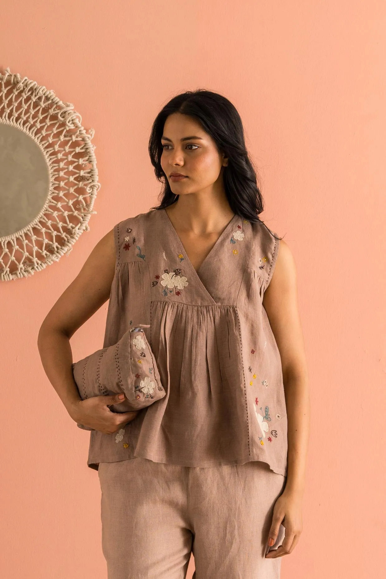 Linen Agnes Top