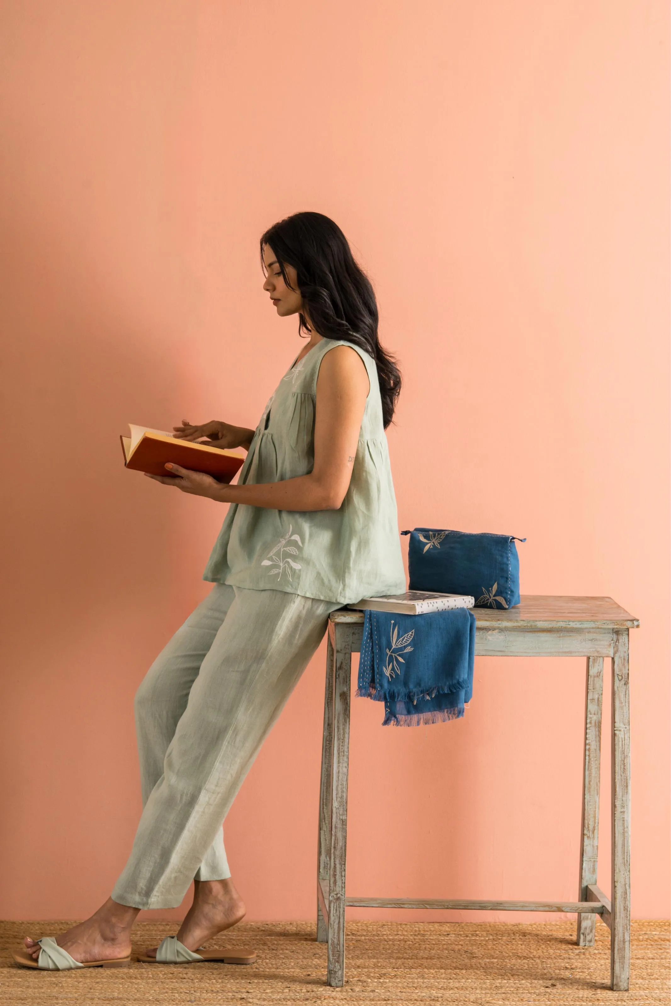 Linen Eloise Top