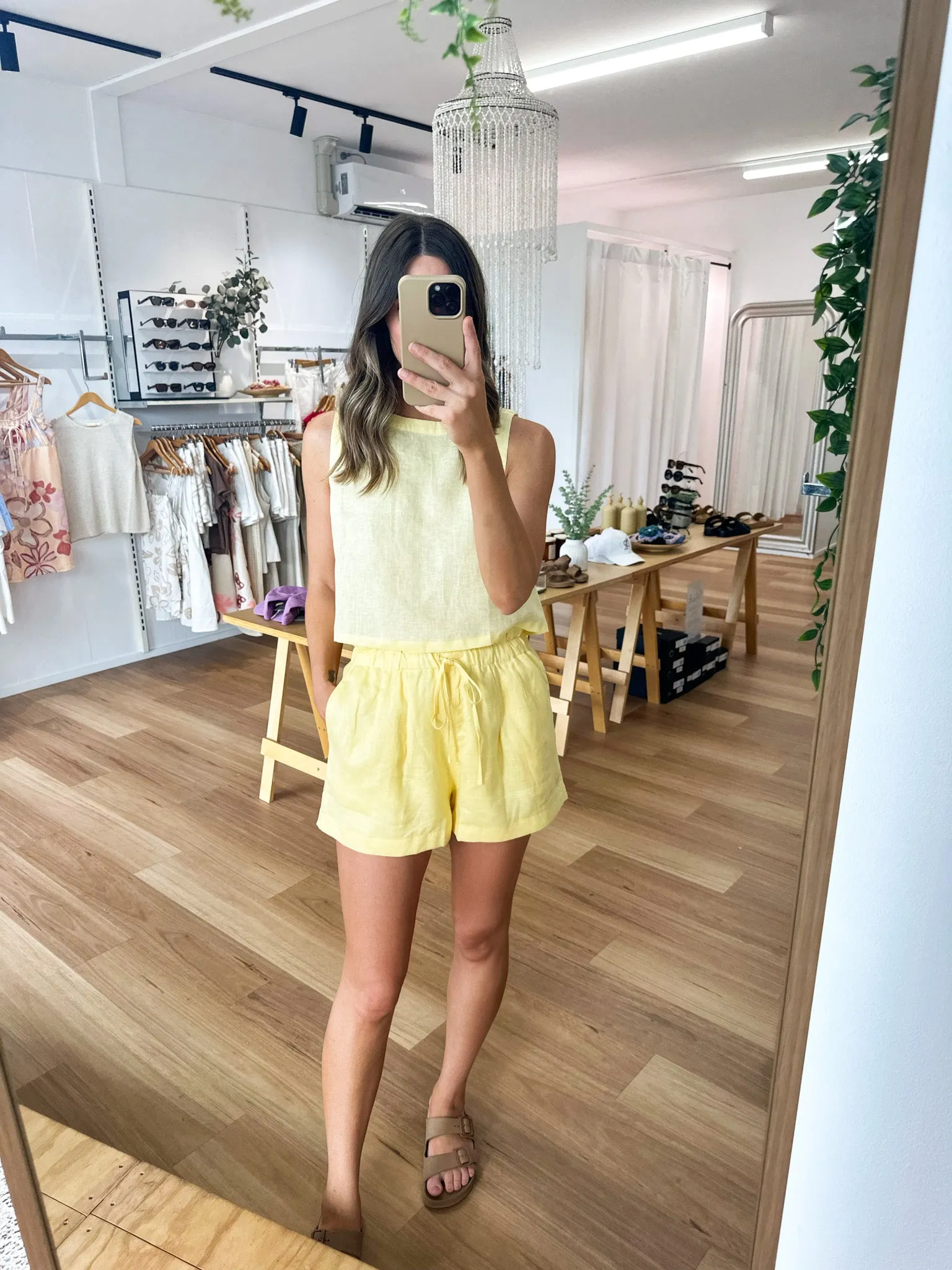 Lola Linen Top