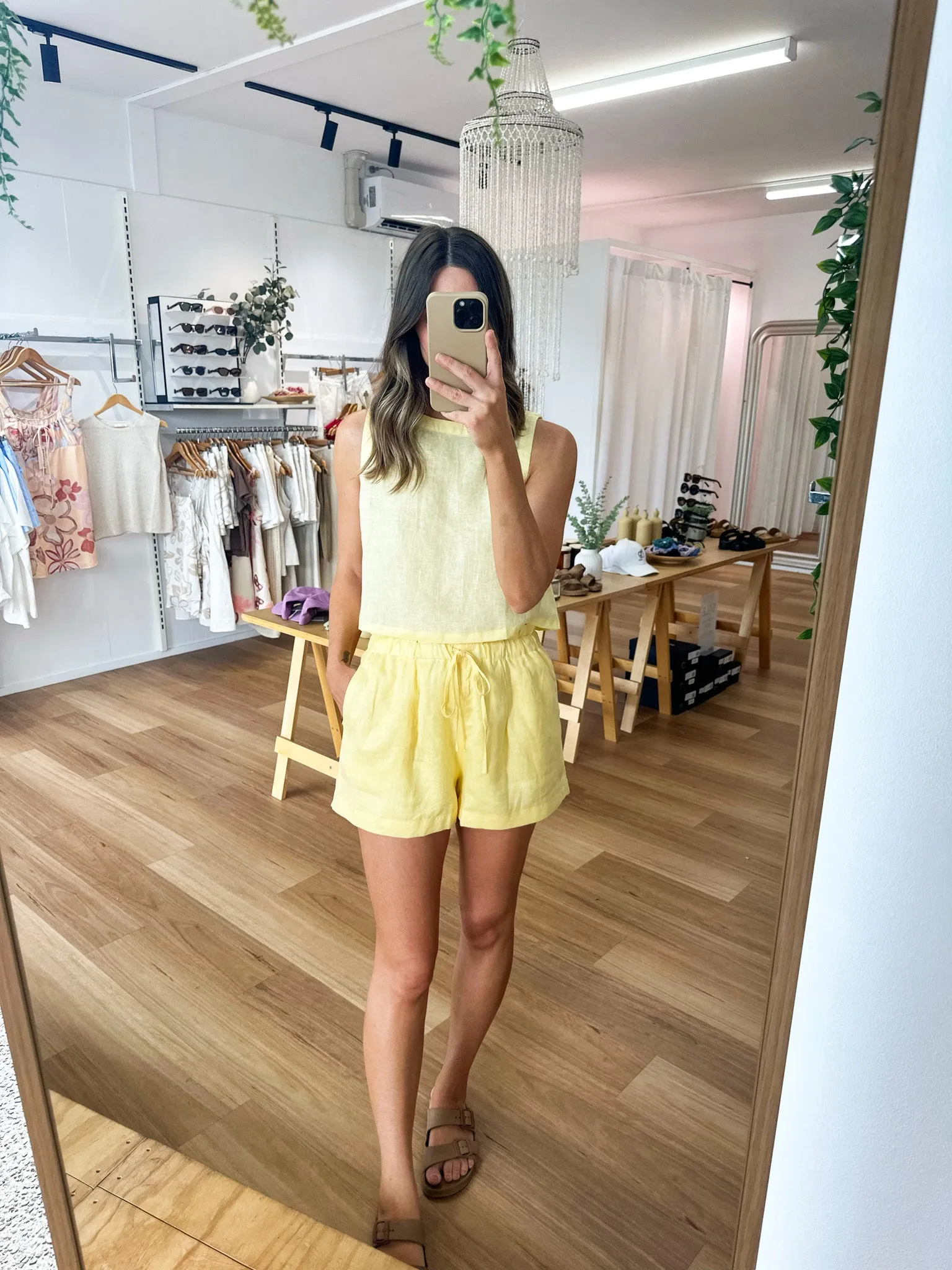 Lola Linen Top