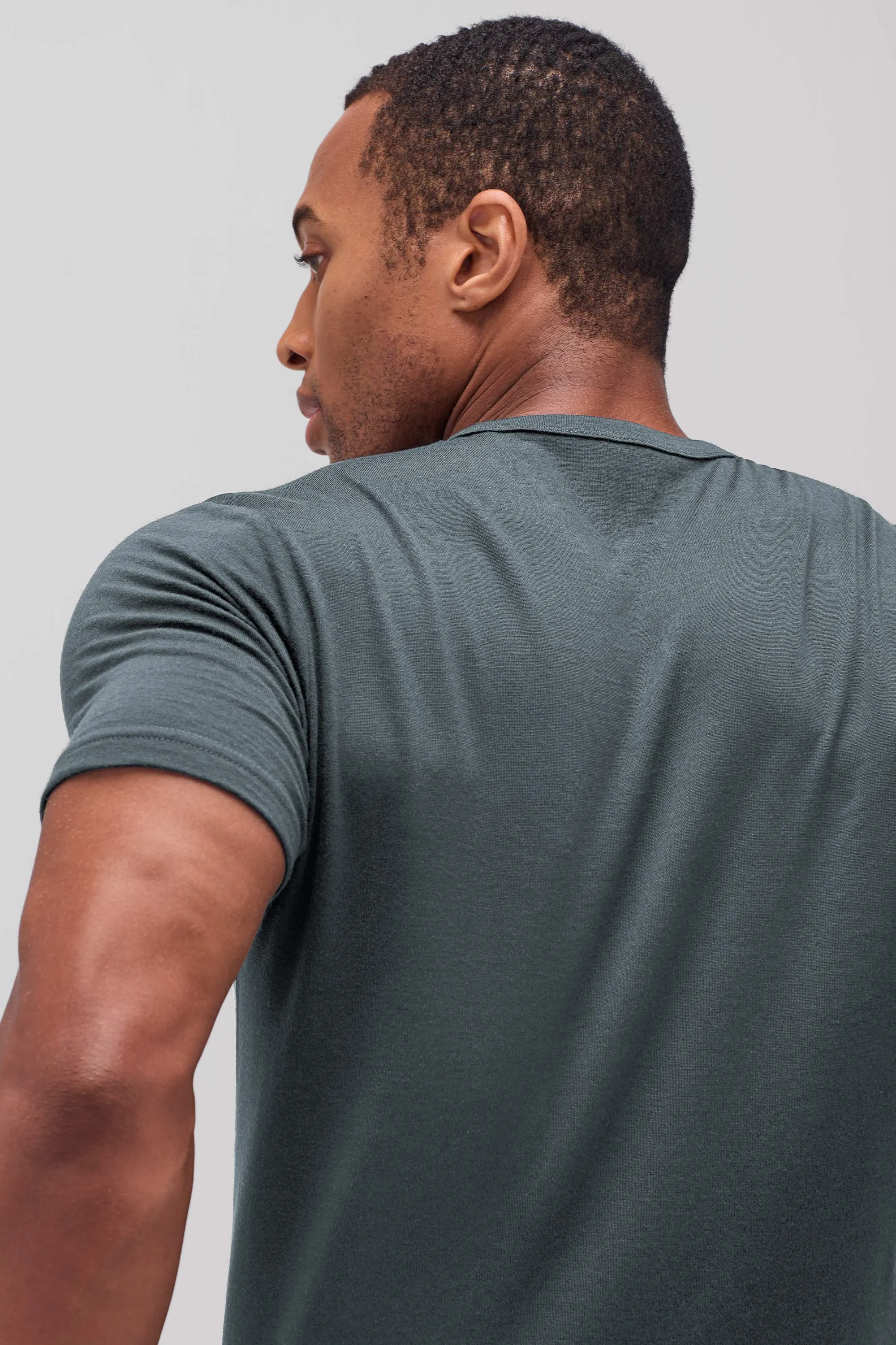 Men's Merino Crew Neck T-Shirt