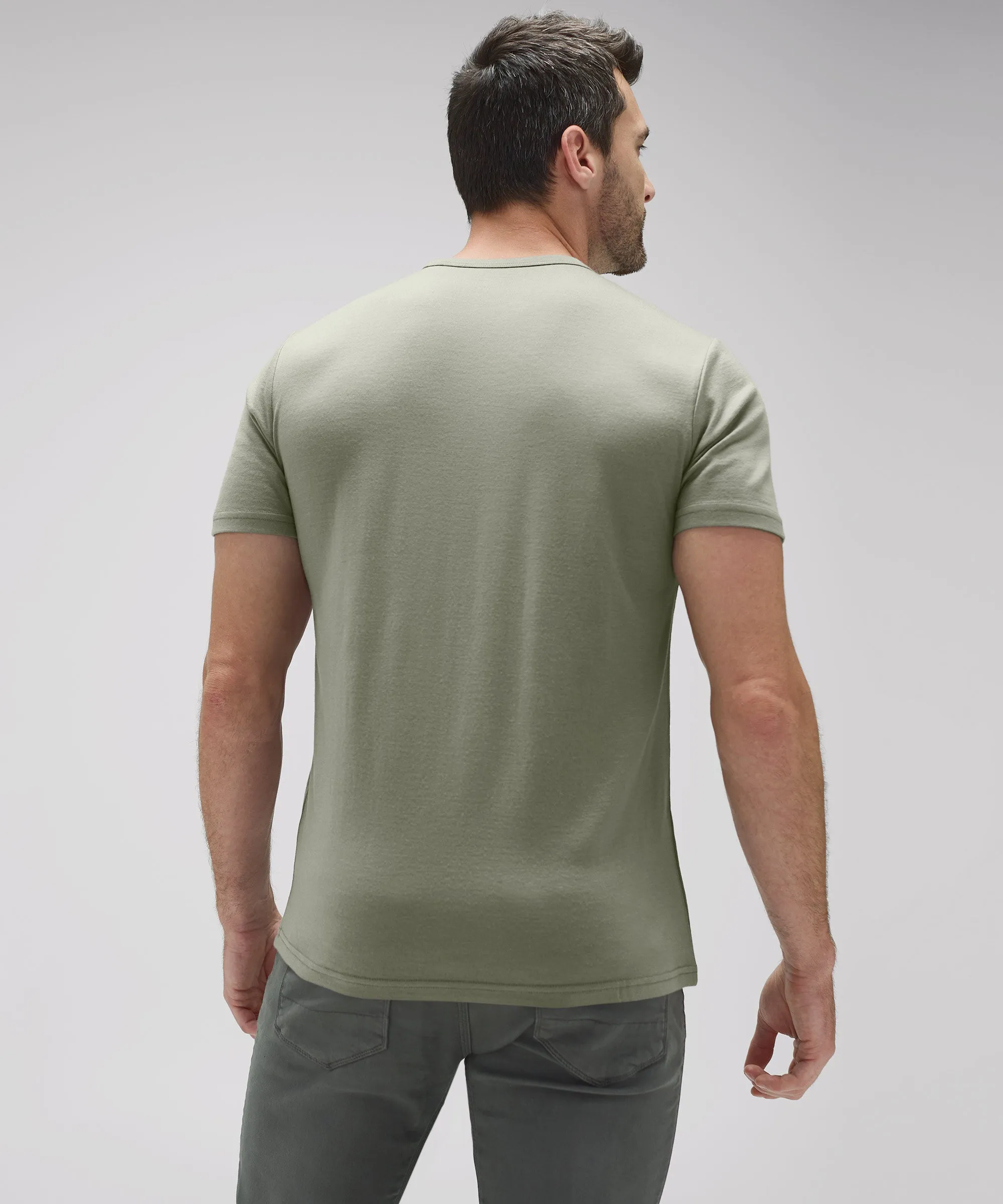Men's Merino Crew Neck T-Shirt