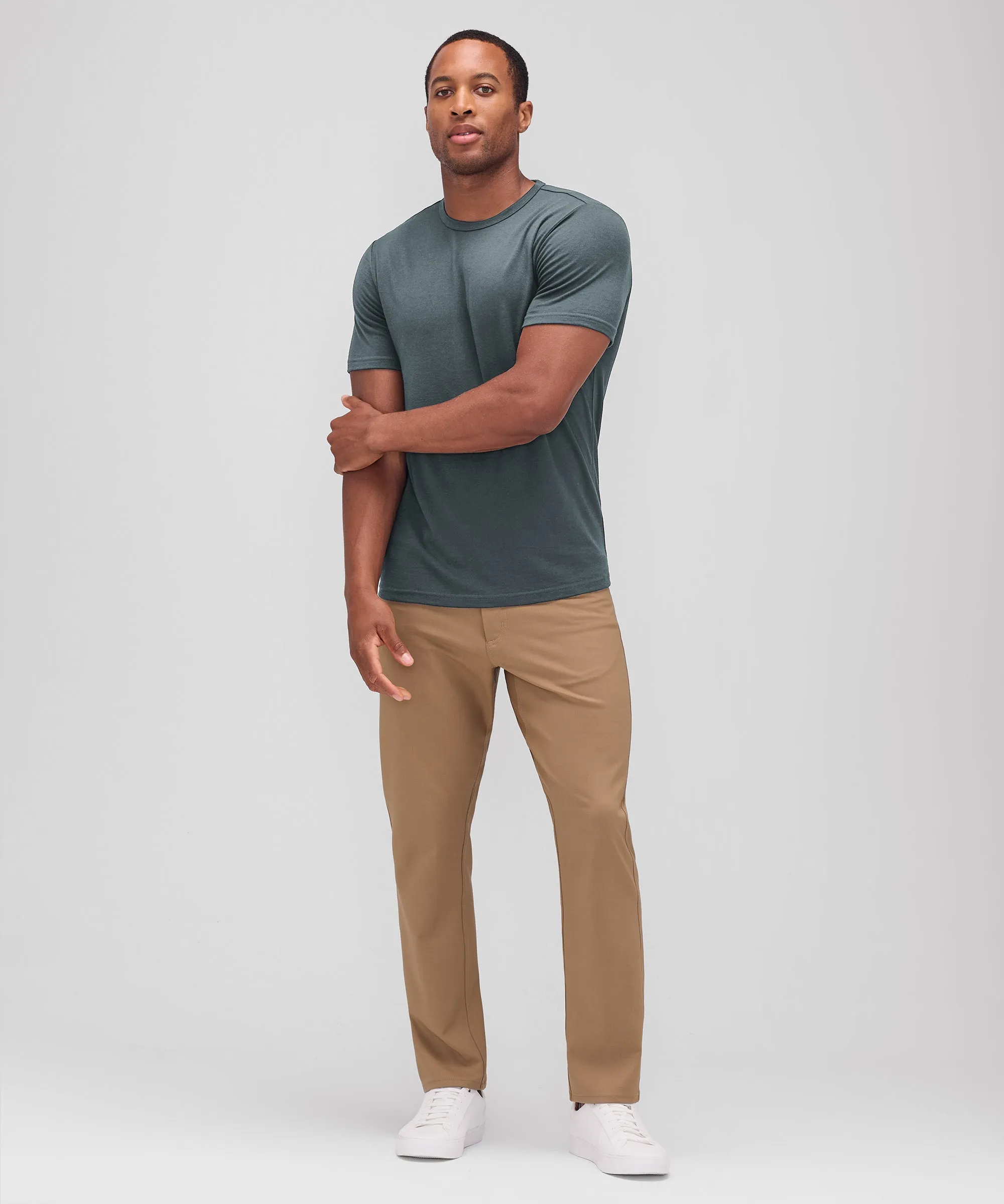 Men's Merino Crew Neck T-Shirt