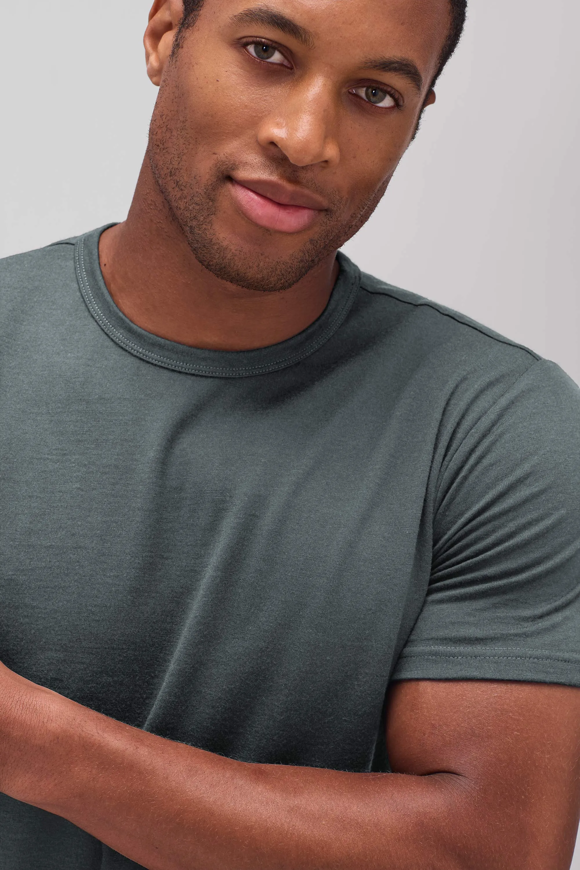 Men's Merino Crew Neck T-Shirt