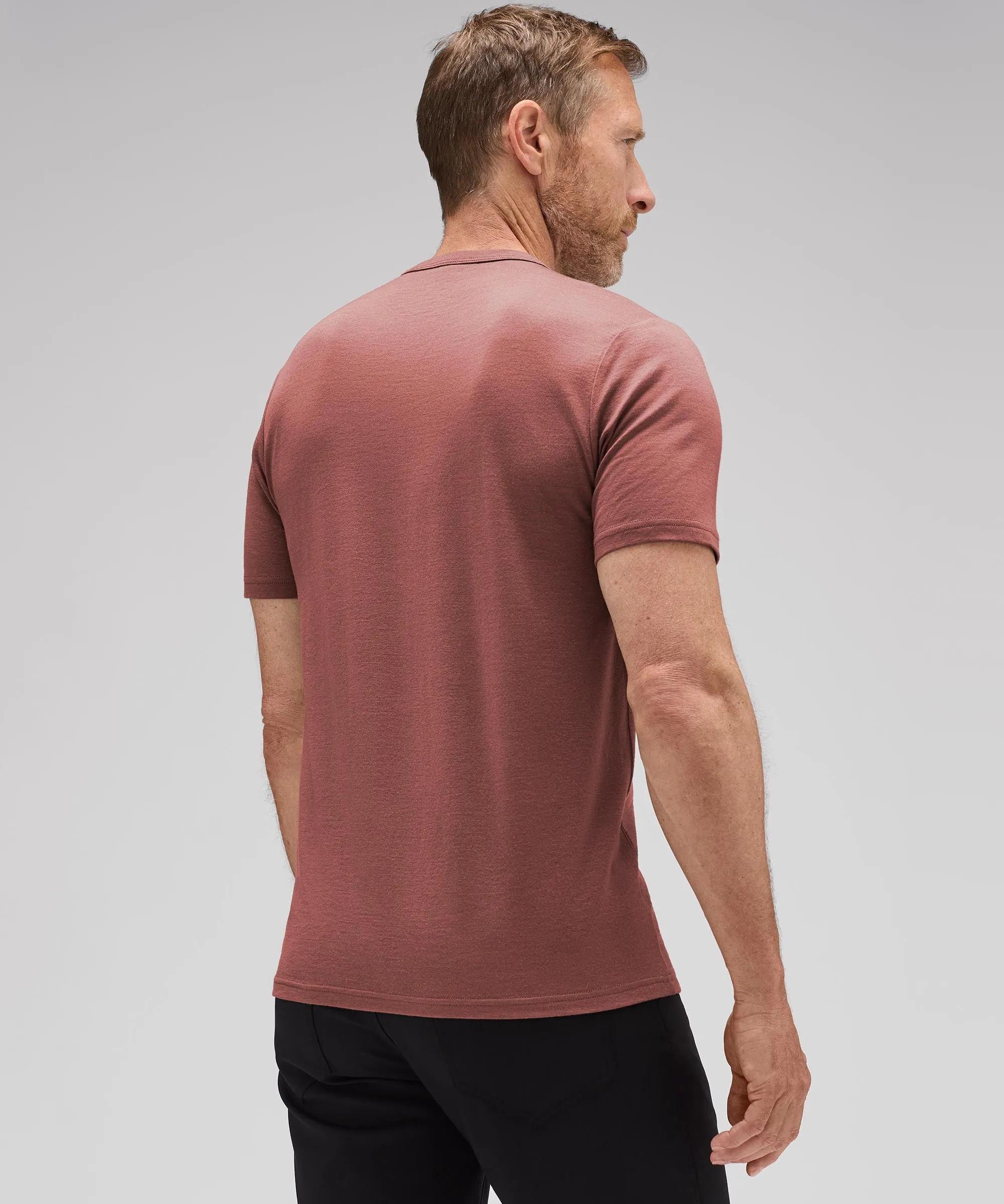 Men's Merino Crew Neck T-Shirt
