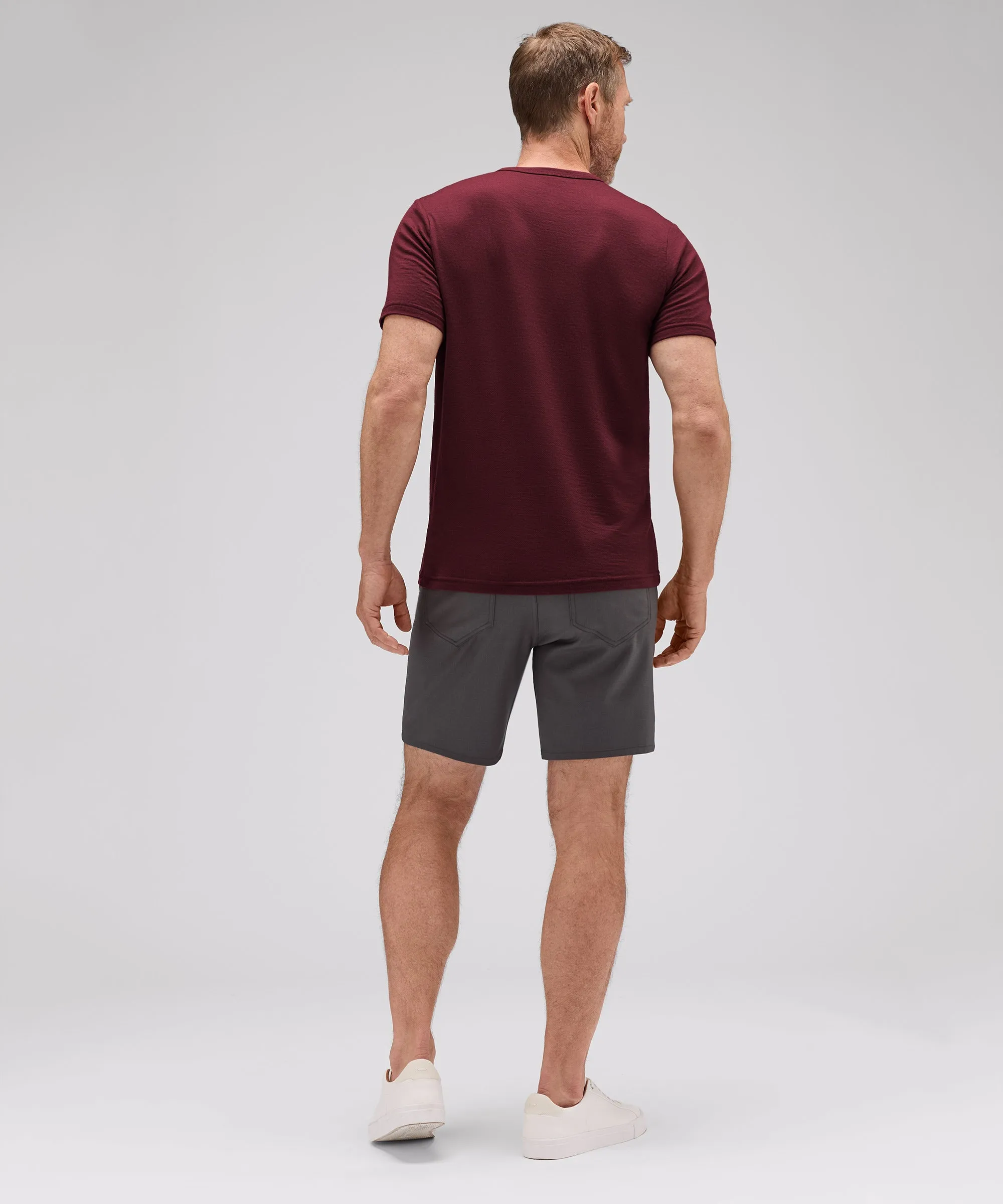 Men's Merino Crew Neck T-Shirt