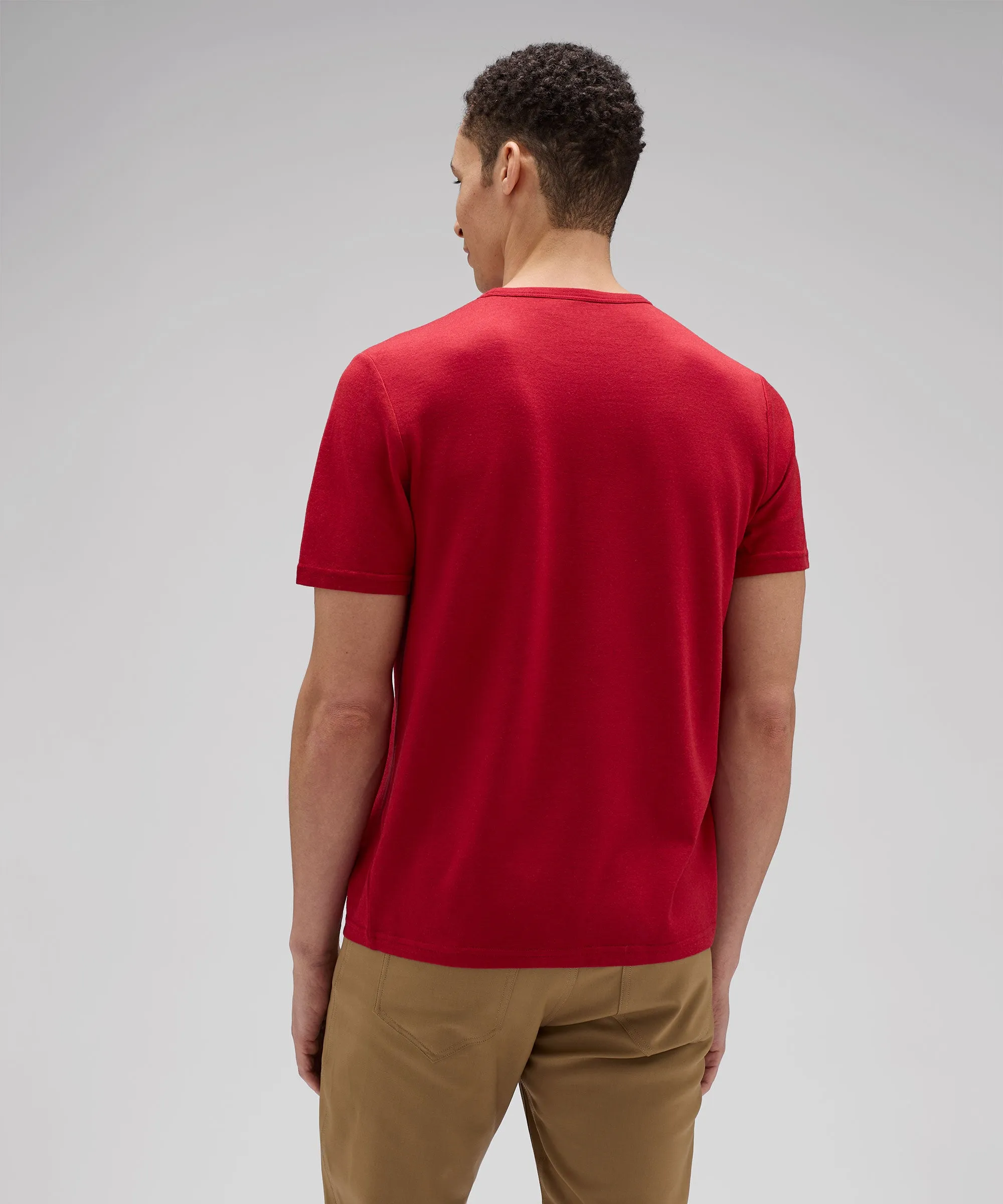 Men's Merino Crew Neck T-Shirt