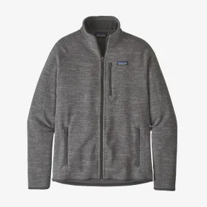 MENS PATAGONIA BETTER SWEATER JACKET - NICKEL