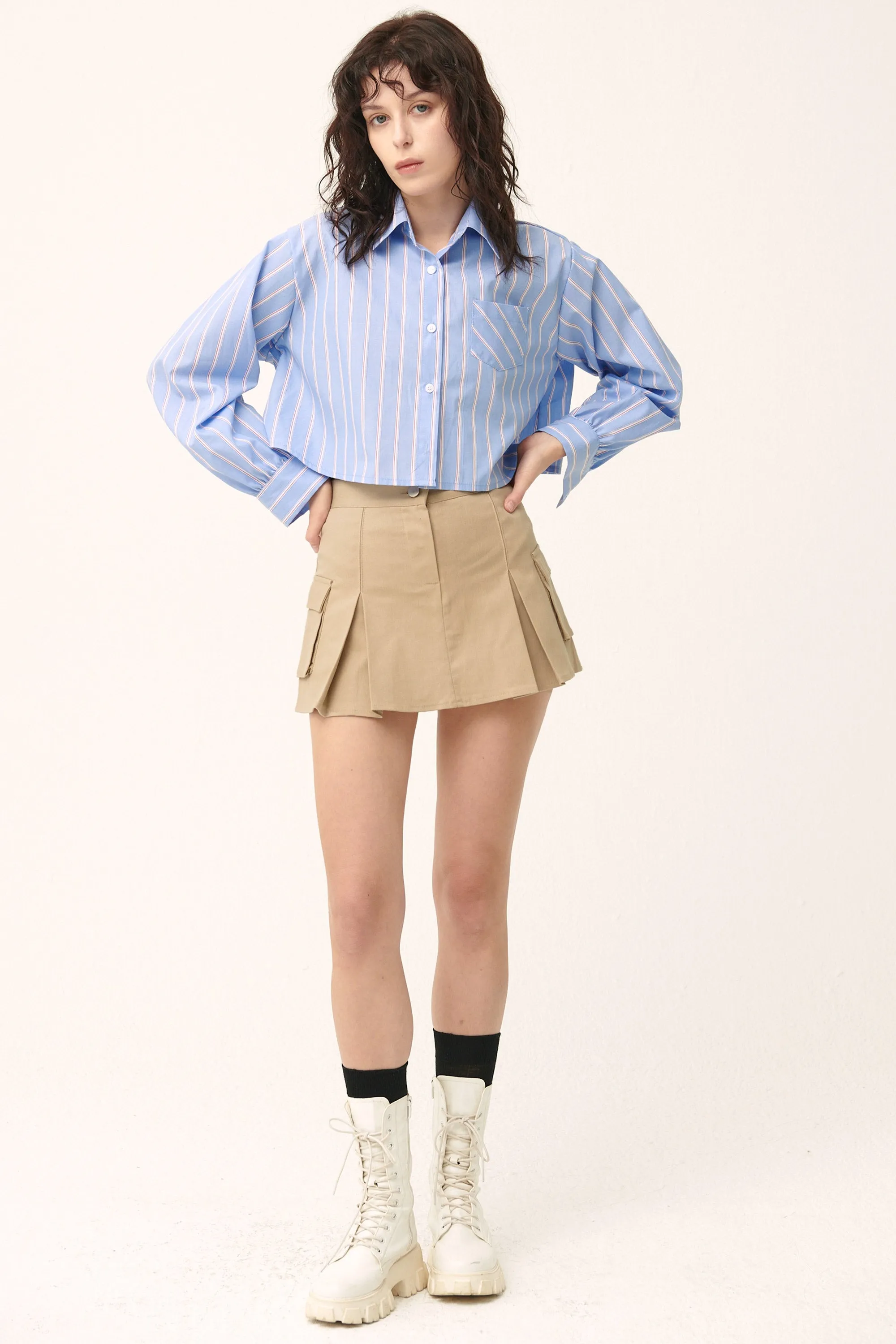 Mia Cargo Mini Skort