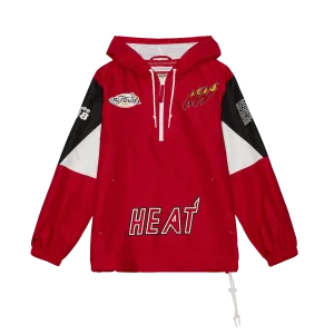 Mitchell and Ness Miami HEAT Origins Anorak Pullover